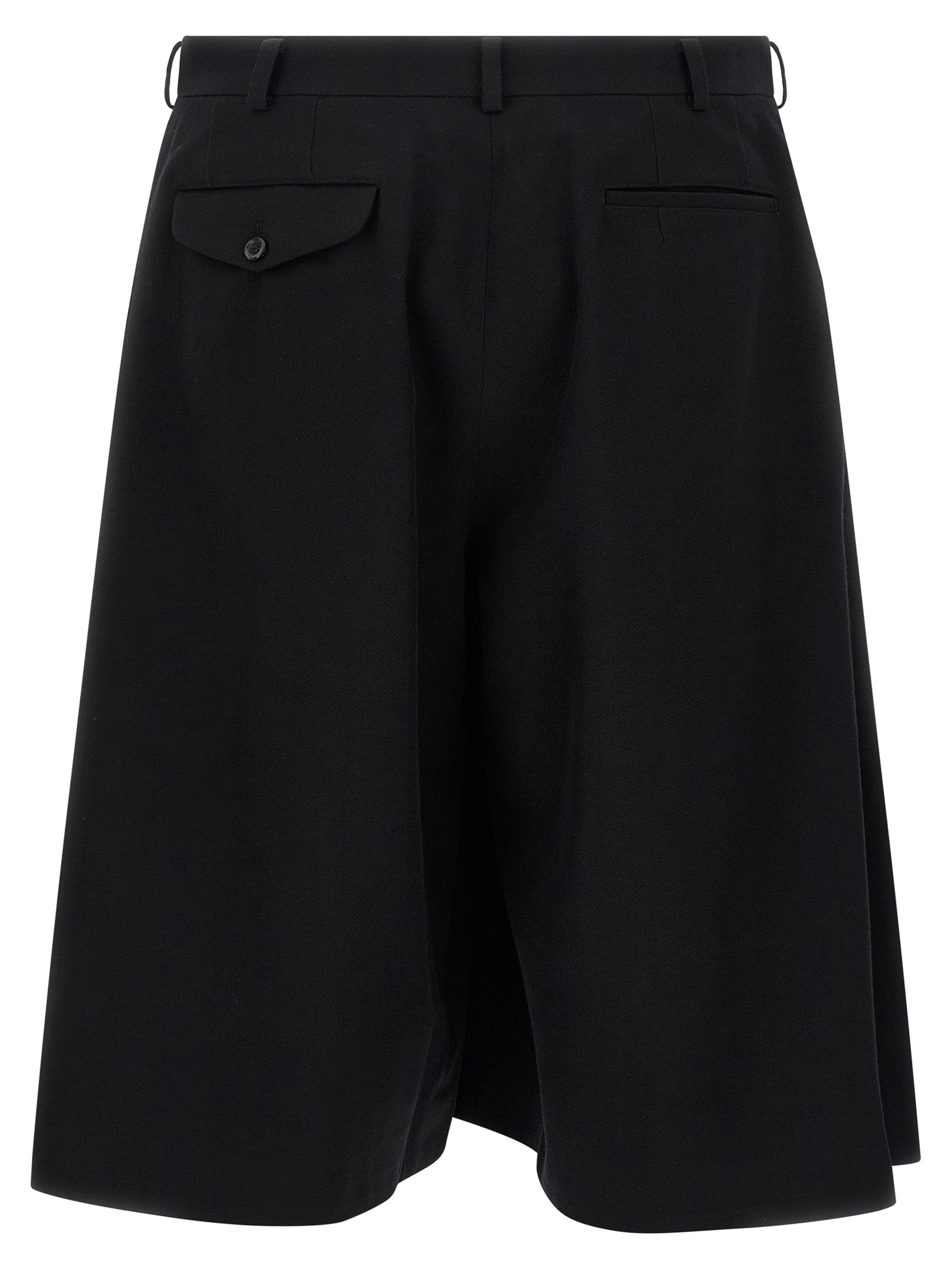 Comme Des Garçons Homme Plus Men's Extra Loose Leg Bermuda Shorts