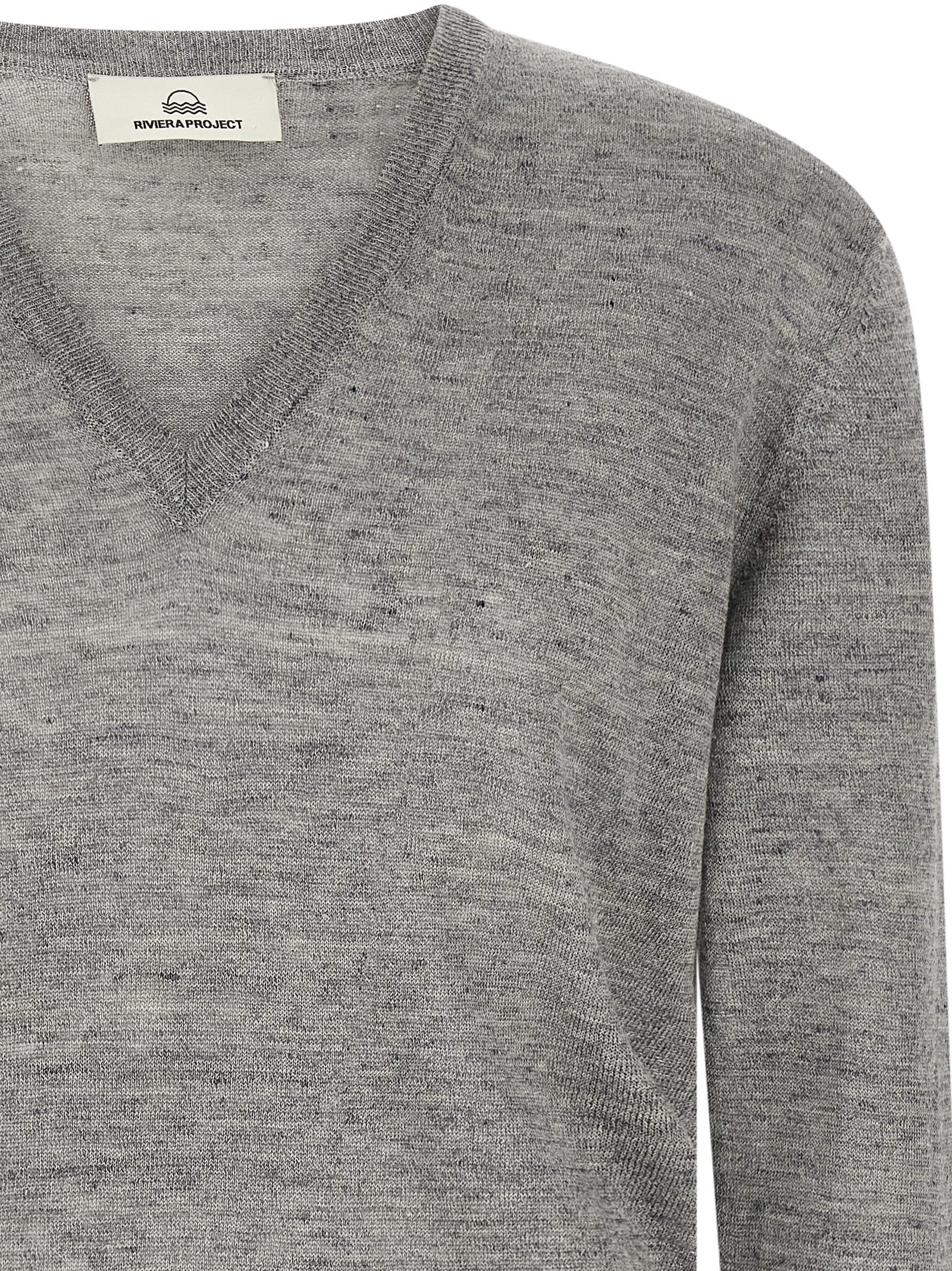 Riviera Project Men's Linen And Silk Sweater