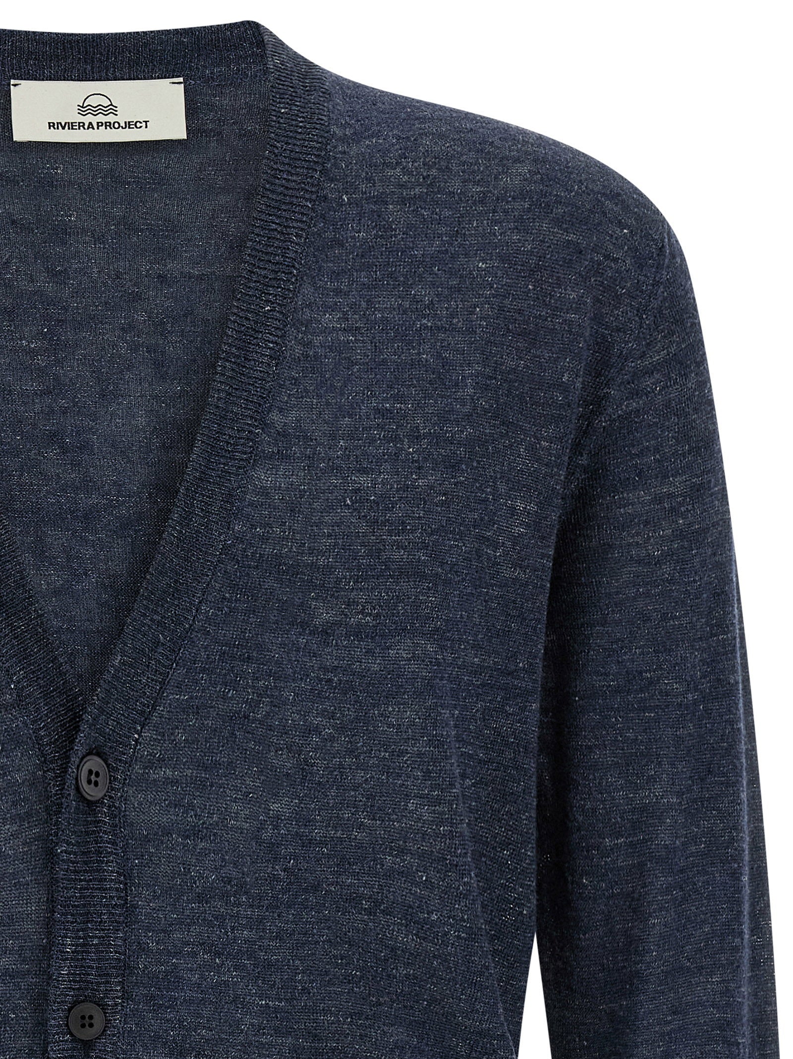 Riviera Project Men's Linen Silk Cardigan