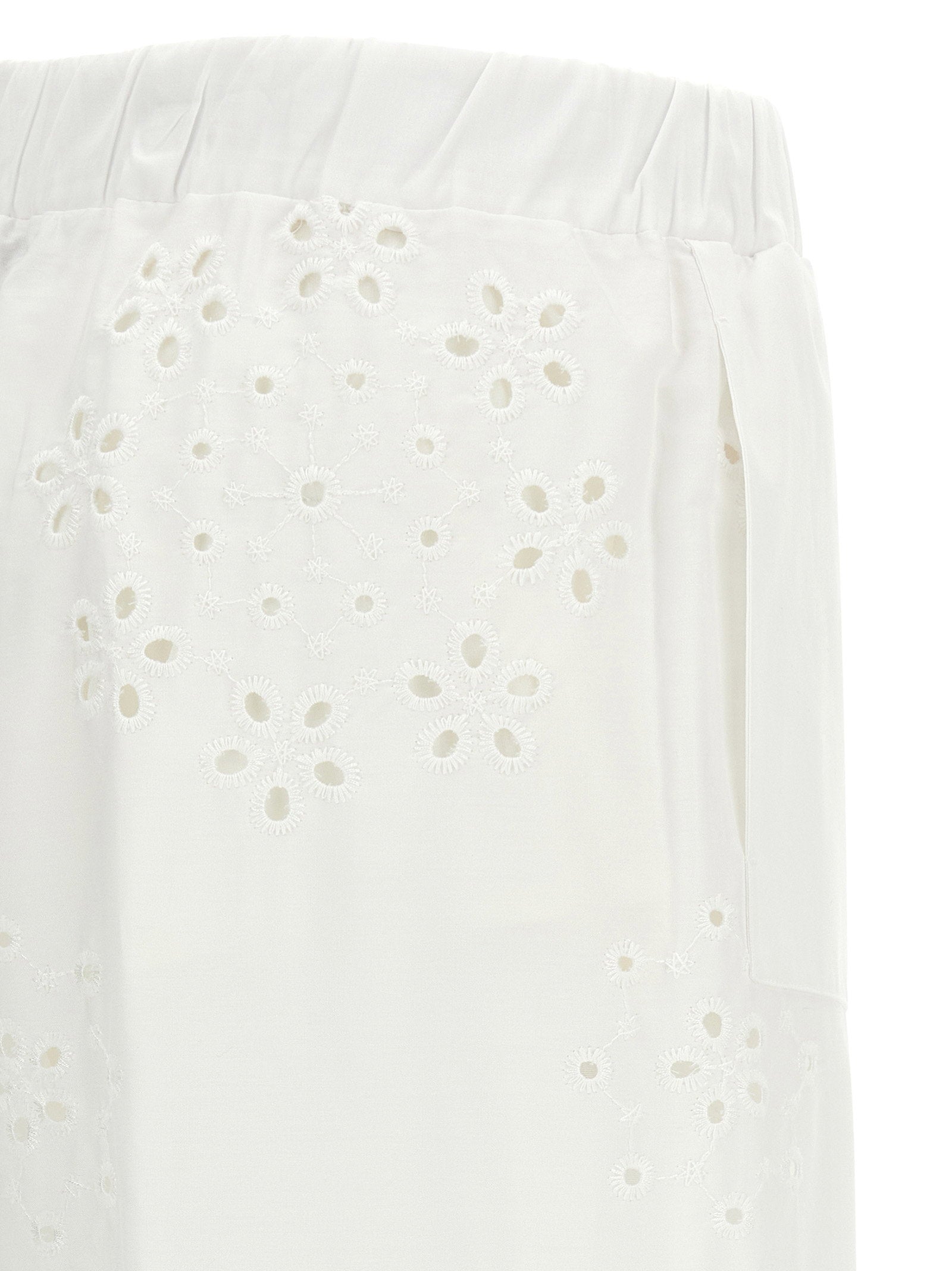 Herno Women's Broderie Anglaise Pants