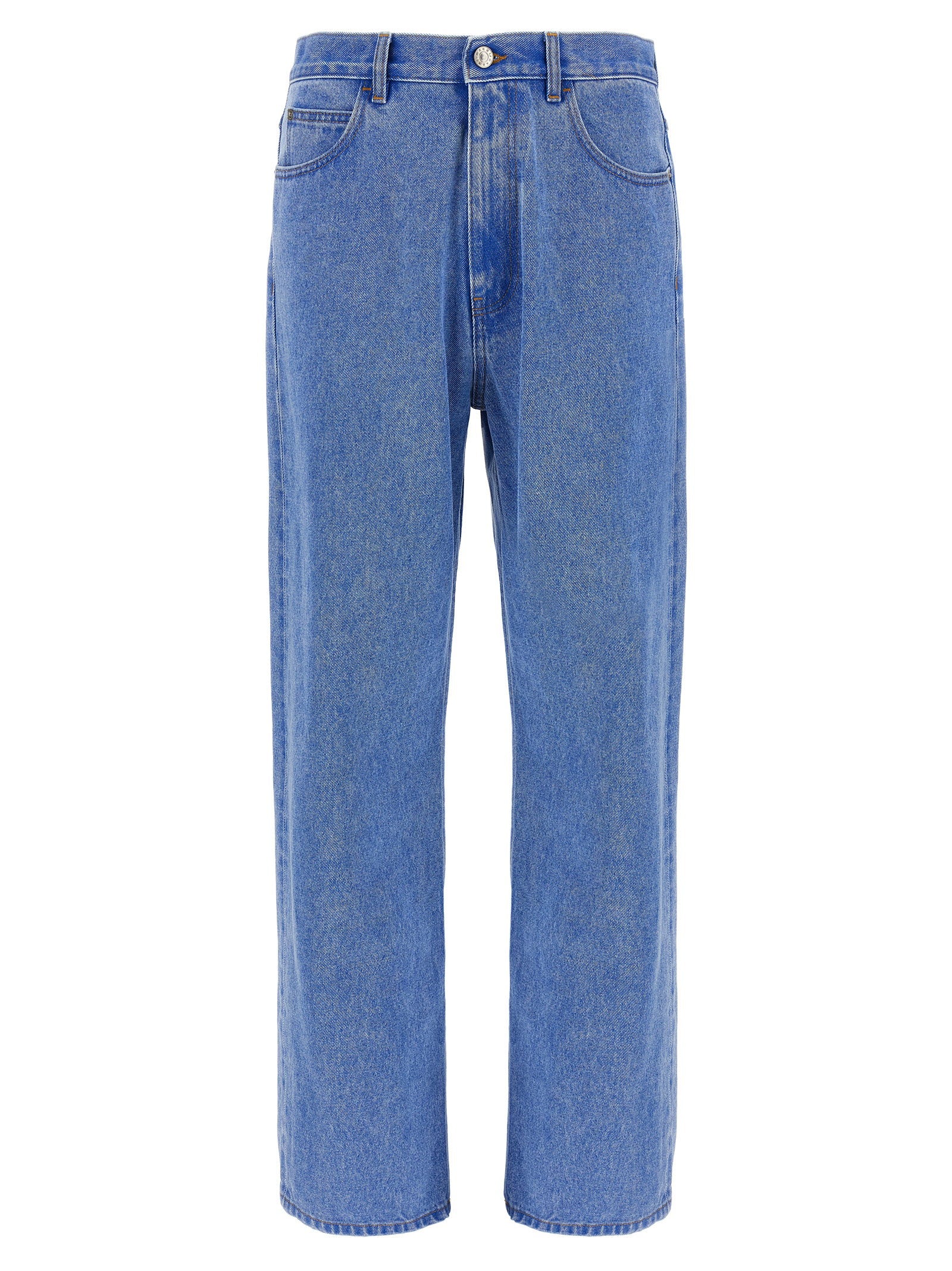 Marni Men's Bleached Coated Jeans