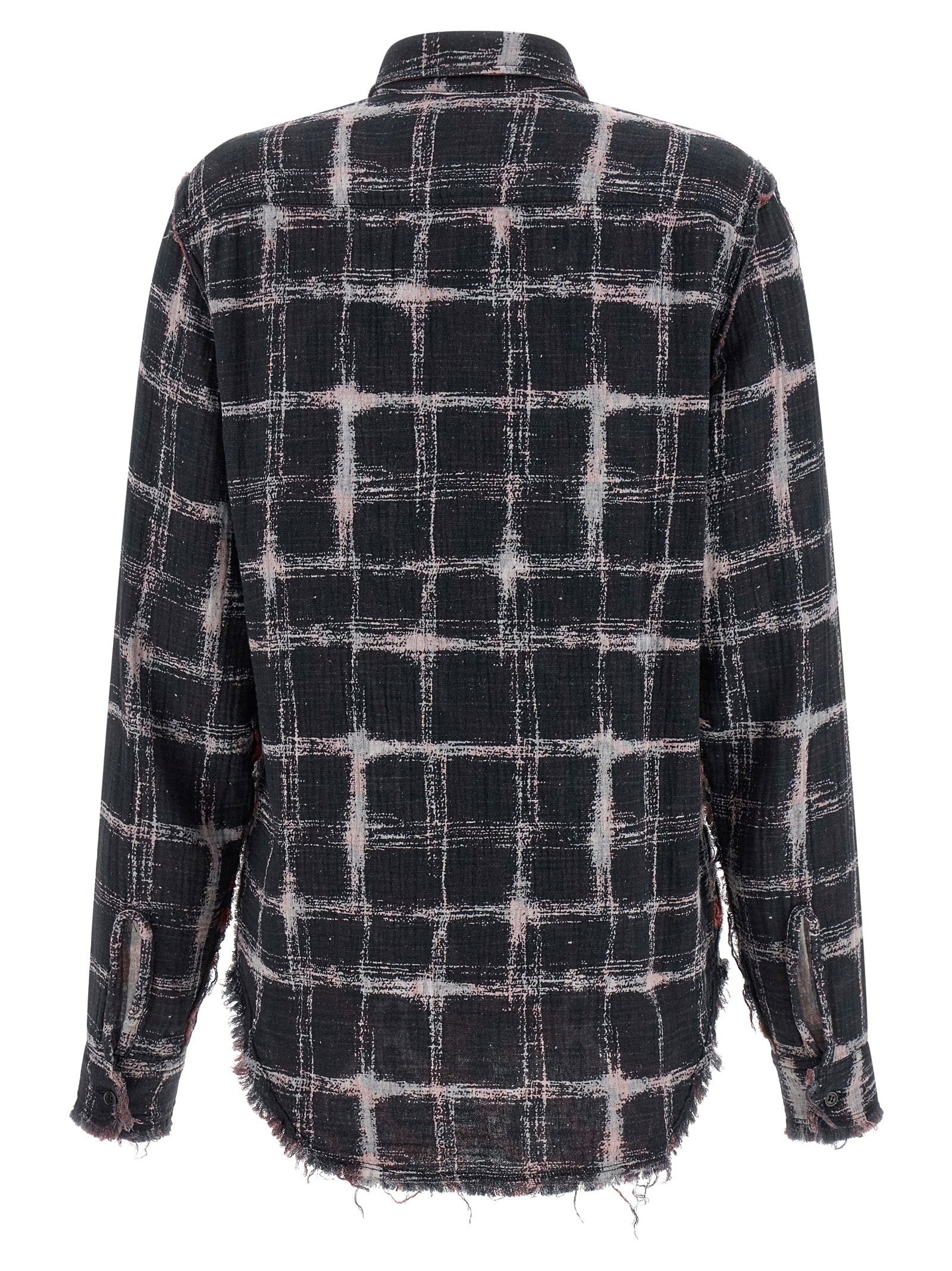 R13 Women's Fringed Hem Reversible Shirt