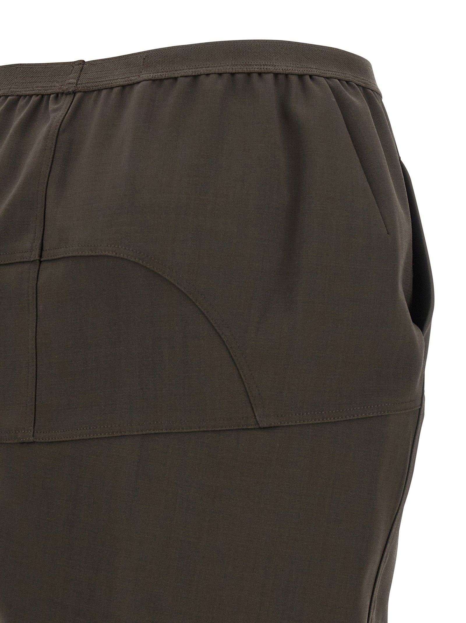 Rick Owens Women's Soft Pillar Long Skirt