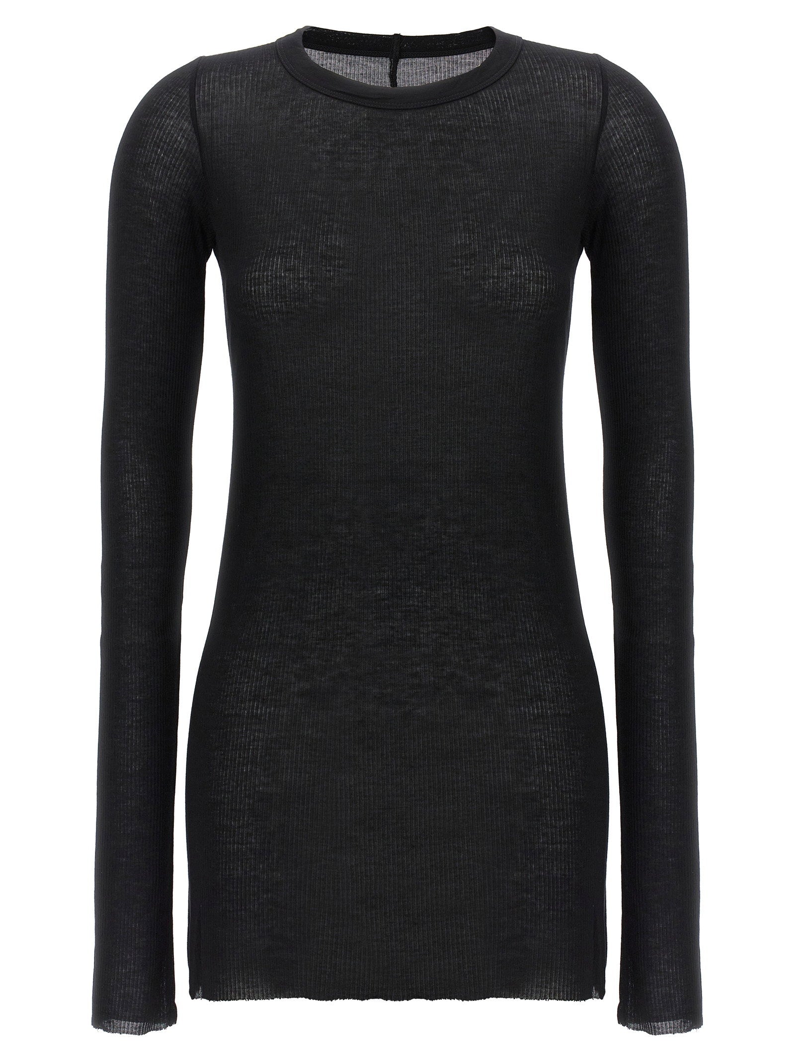 Rick Owens Women's Rib Ls T T-Shirt