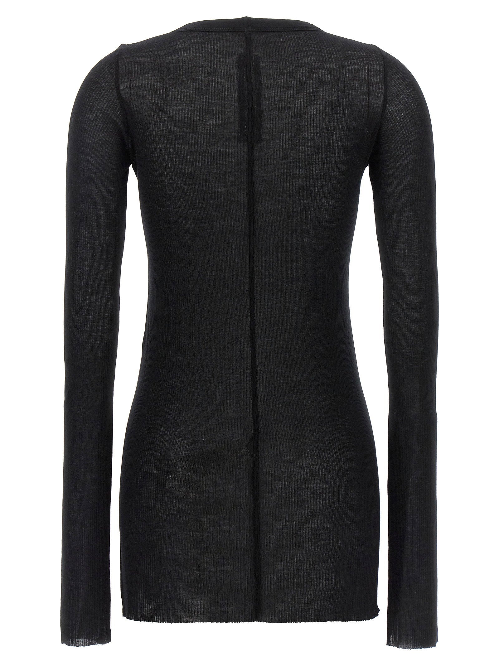 Rick Owens Women's Rib Ls T T-Shirt