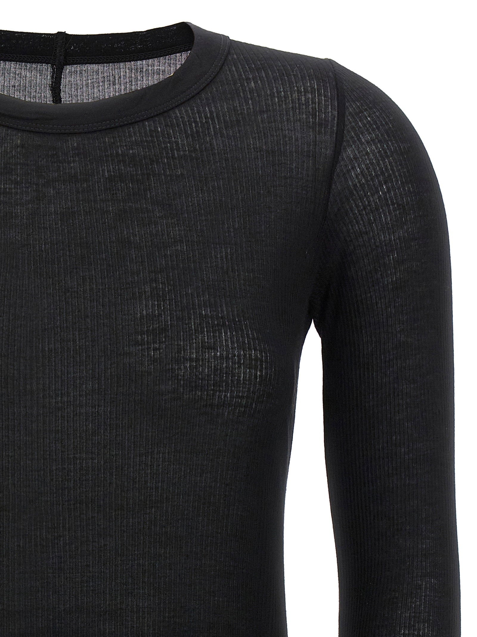 Rick Owens Women's Rib Ls T T-Shirt