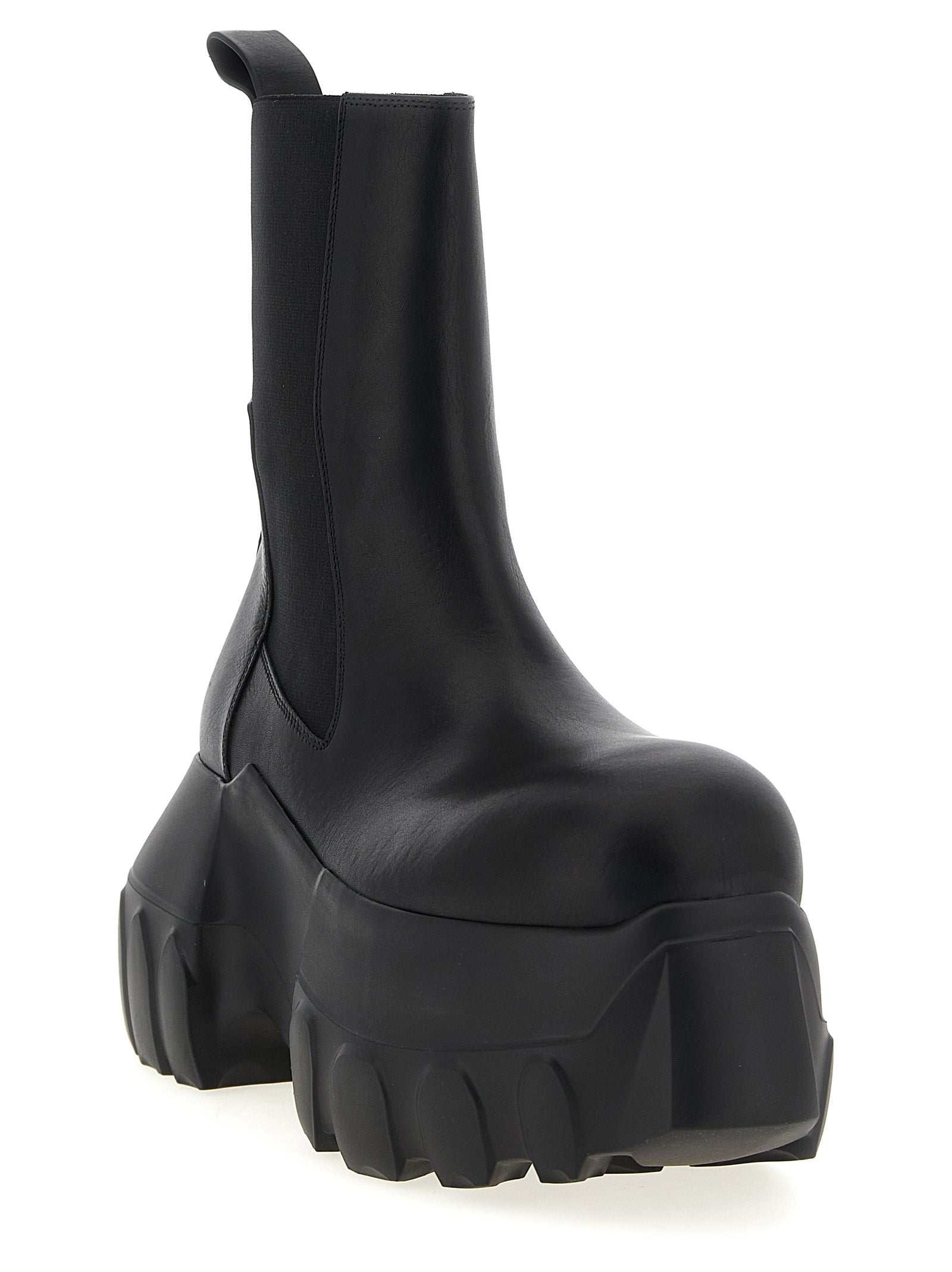 Rick Owens Men's Beatle Mega Tractor Ankle Boots