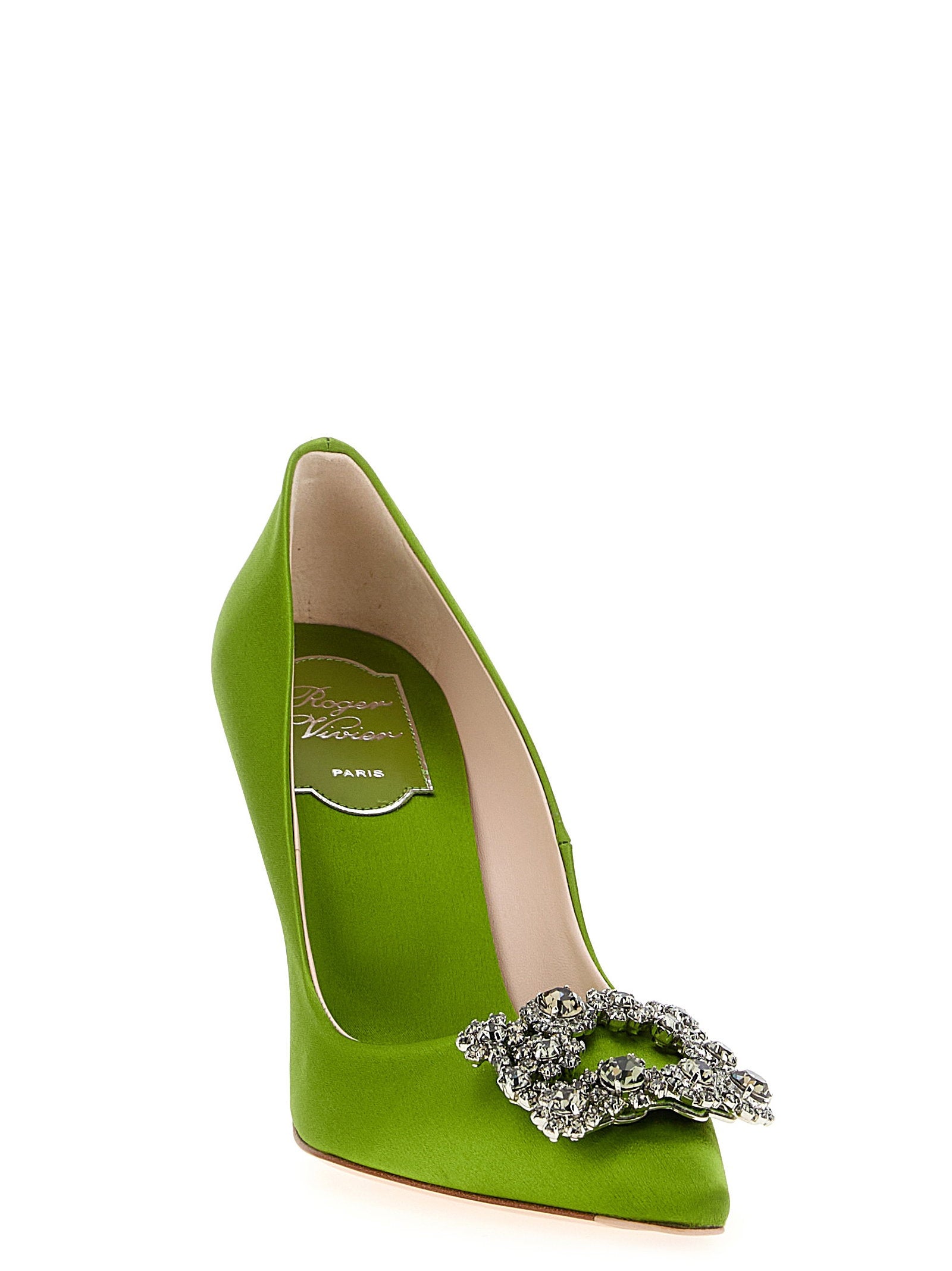 Roger Vivier Women's Flower Strass Pumps