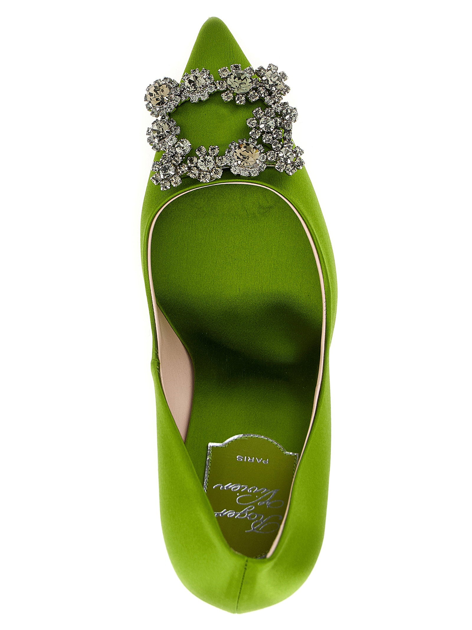 Roger Vivier Women's Flower Strass Pumps