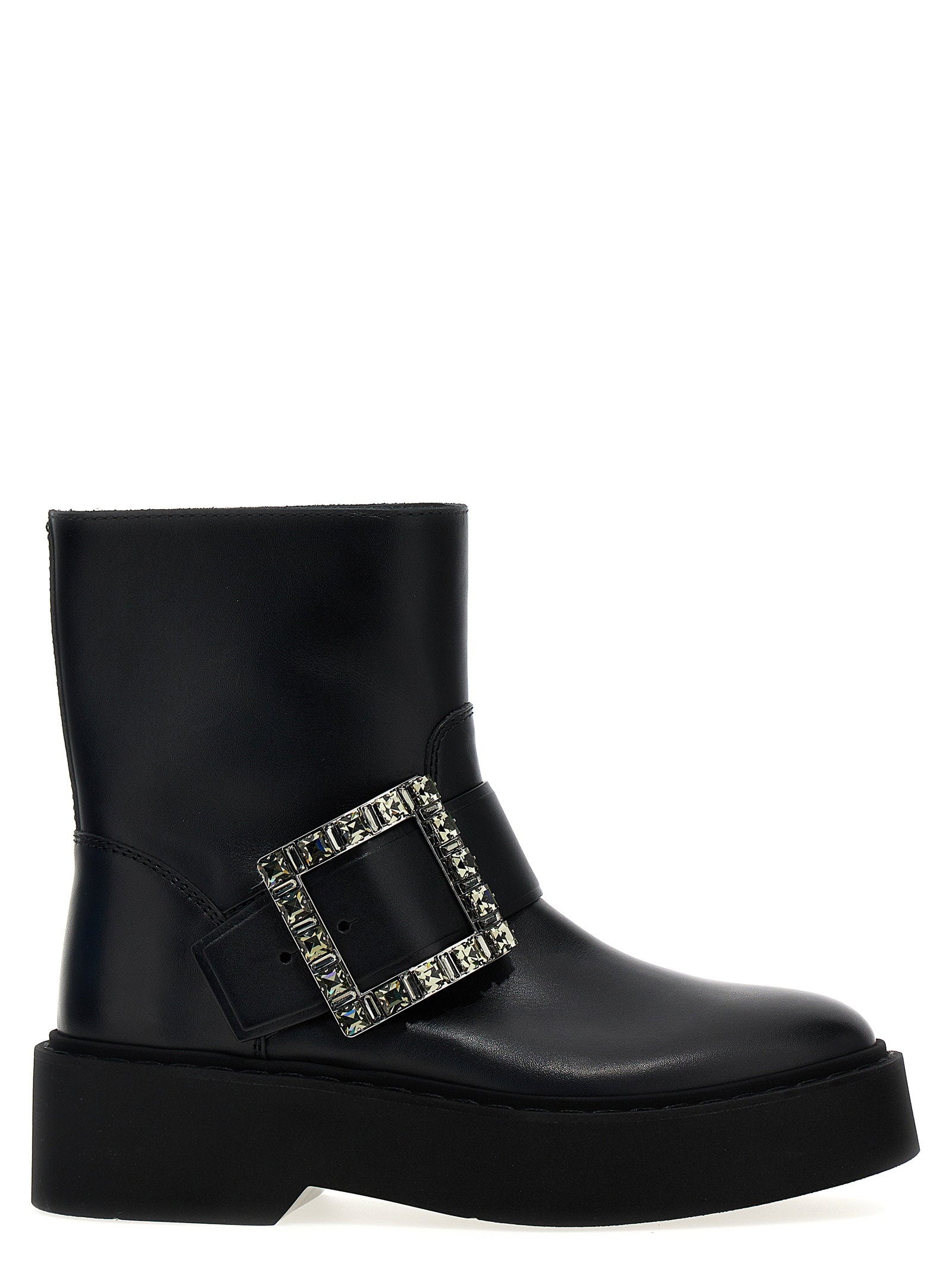 Roger Vivier Women's Viv Rangers Ankle Boots