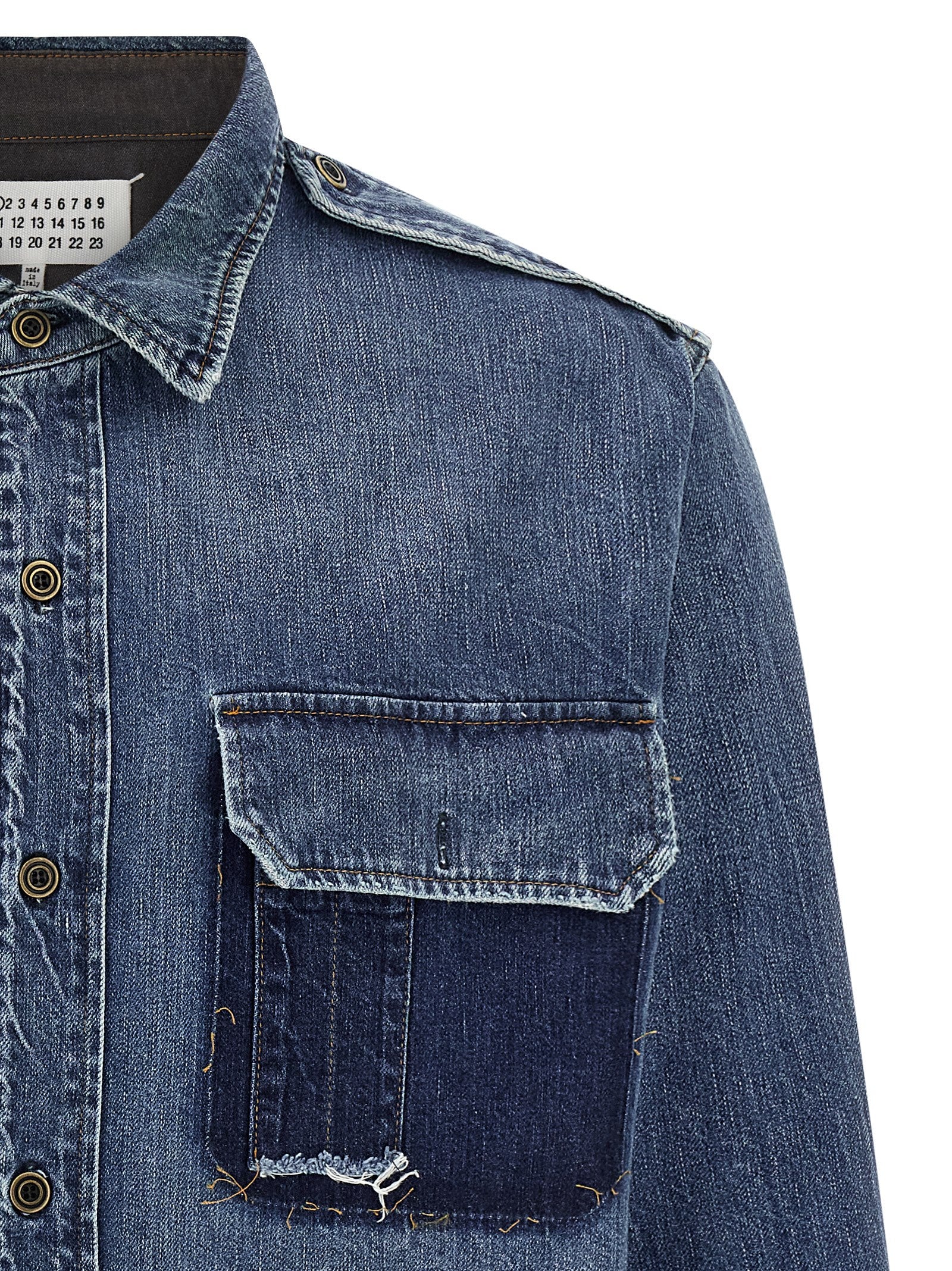 Maison Margiela Men's Denim Shirt