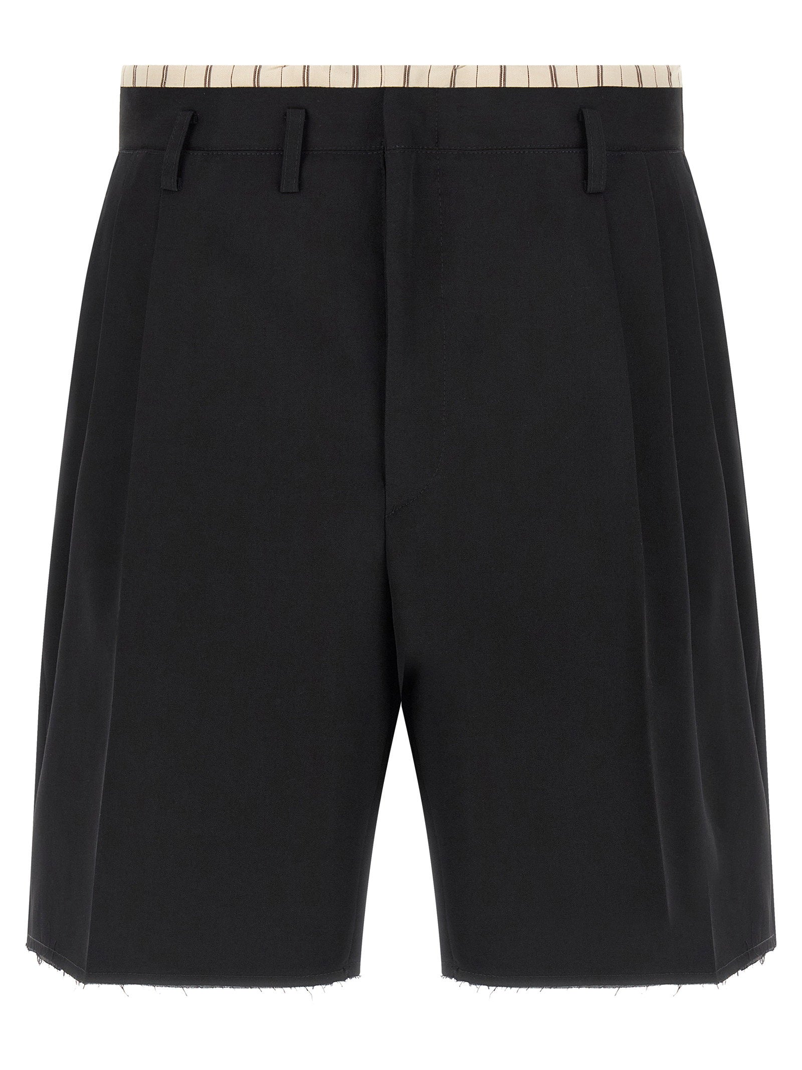 Maison Margiela Men's Lining Insert Bermuda Shorts