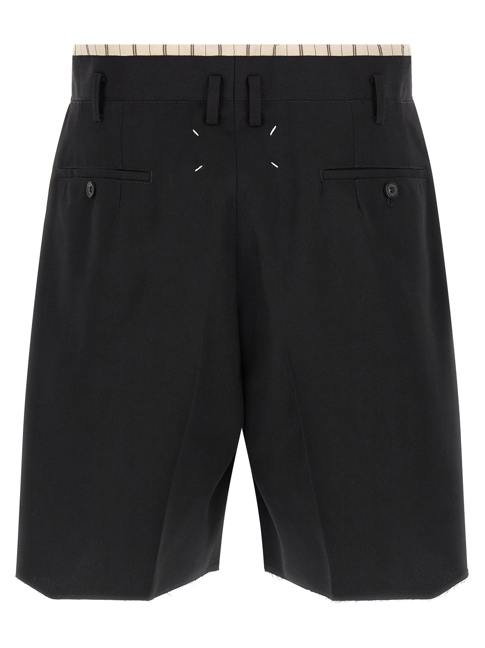 Maison Margiela Men's Lining Insert Bermuda Shorts