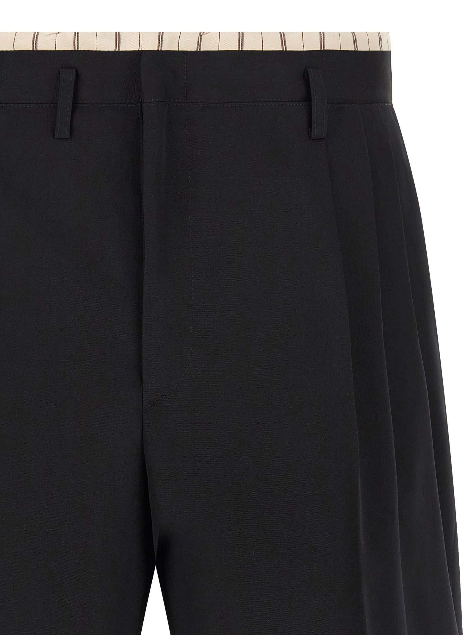 Maison Margiela Men's Lining Insert Bermuda Shorts