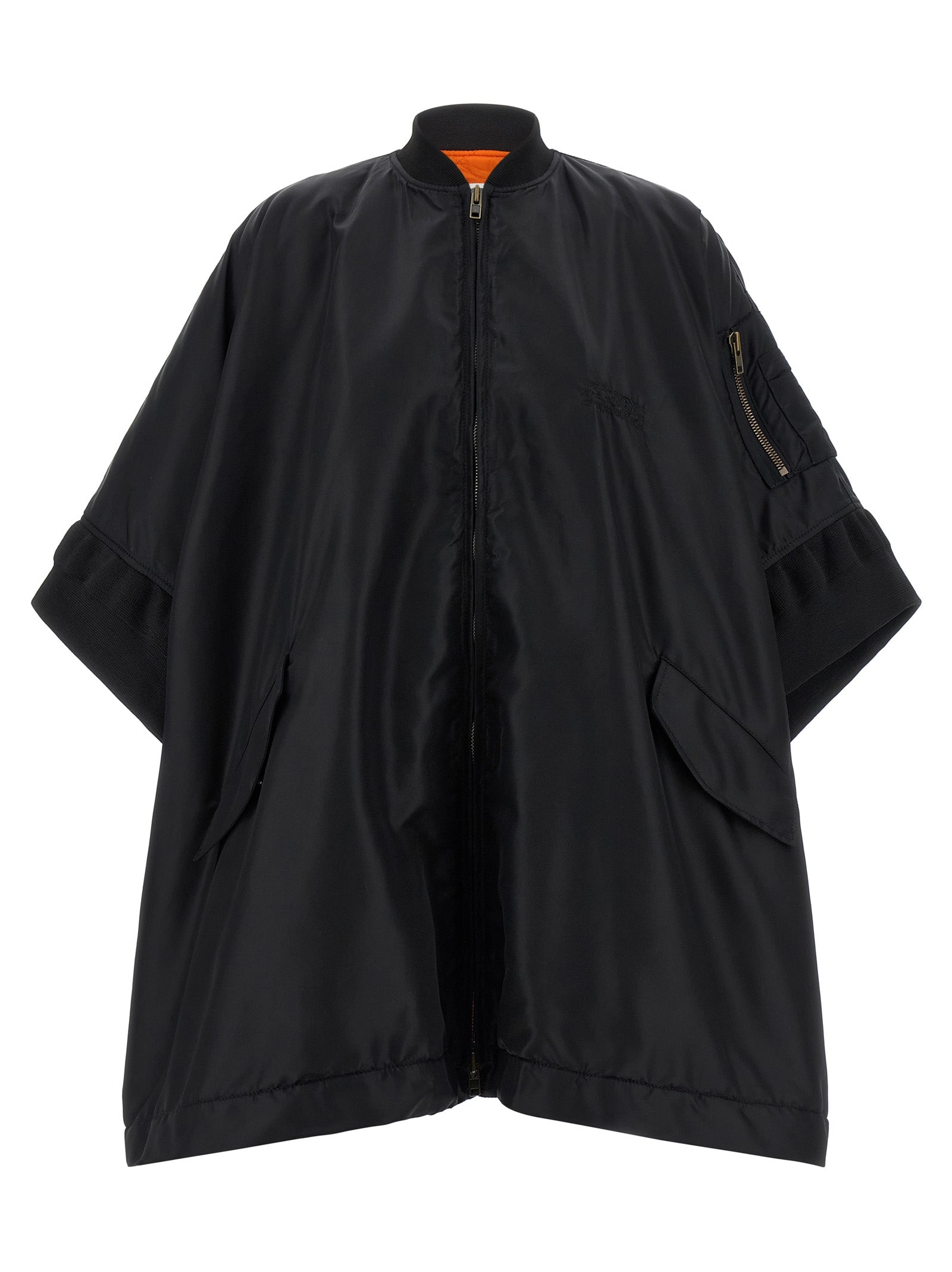 Mm6 Maison Margiela Women's Numeric Signature Mm6 Bomber Jacket