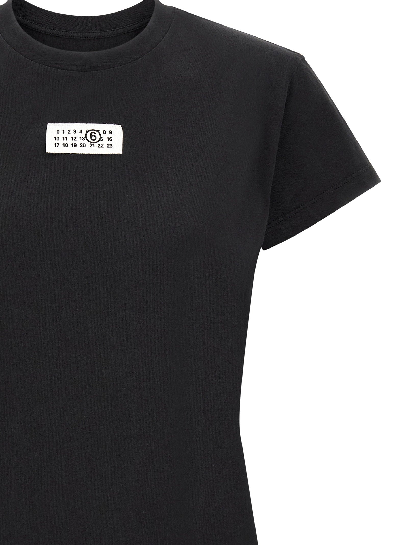 Mm6 Maison Margiela Women's Numeric Signature Mm6 T-Shirt