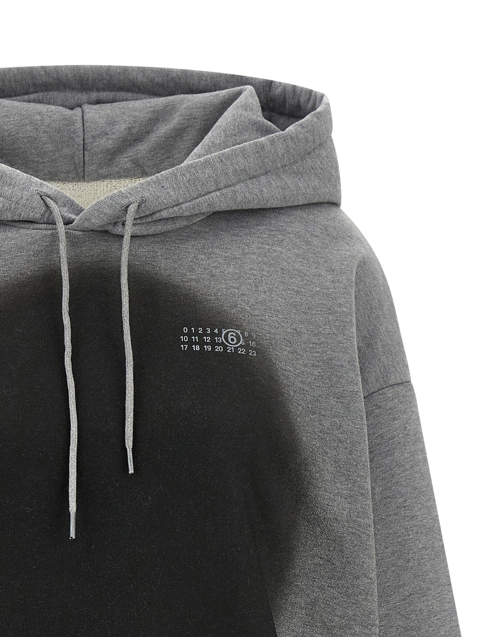 Mm6 Maison Margiela Women's Numeric Signature Mm6 Spray Hoodie