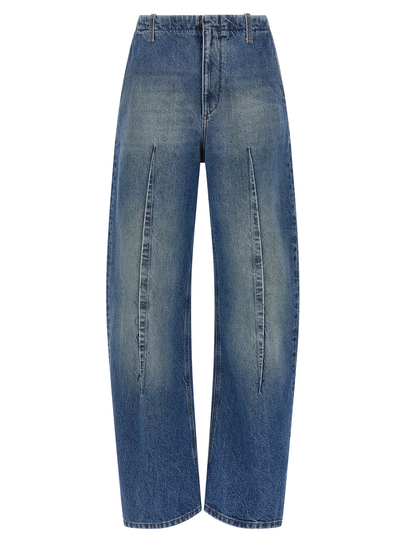 Mm6 Maison Margiela Women's Vertical Pinch Jeans