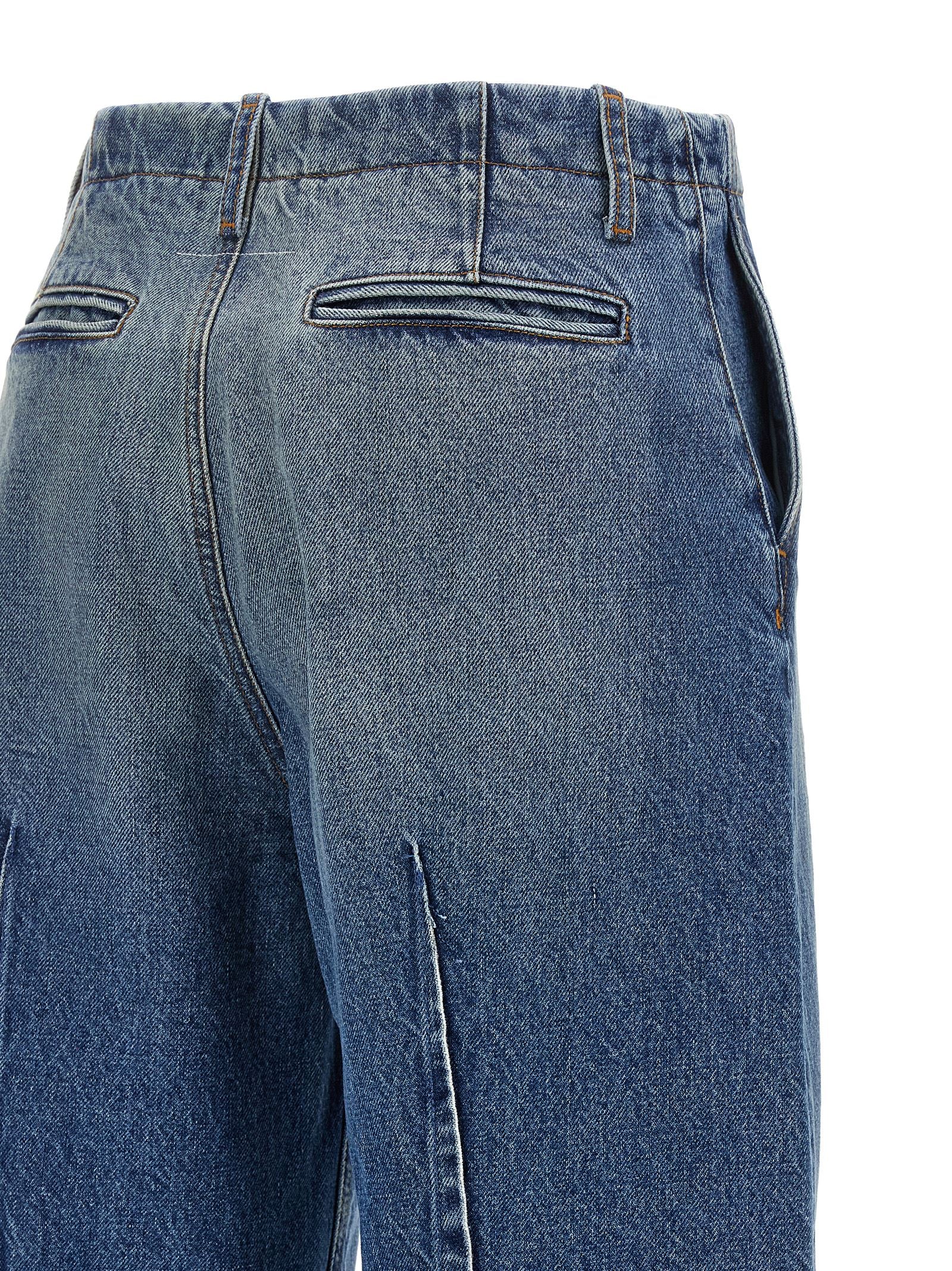 Mm6 Maison Margiela Women's Vertical Pinch Jeans
