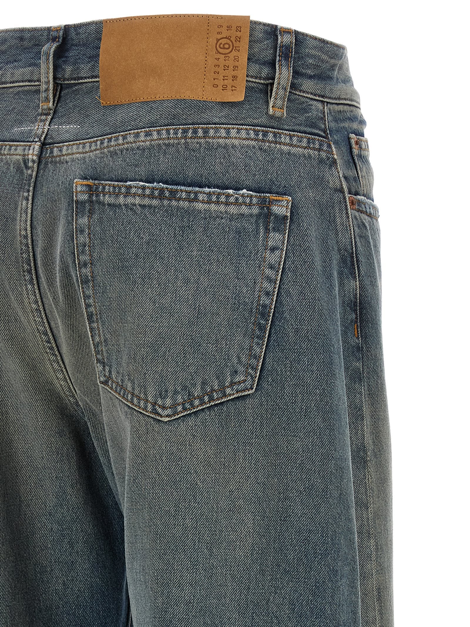Mm6 Maison Margiela Women's Jeans Wide-Leg