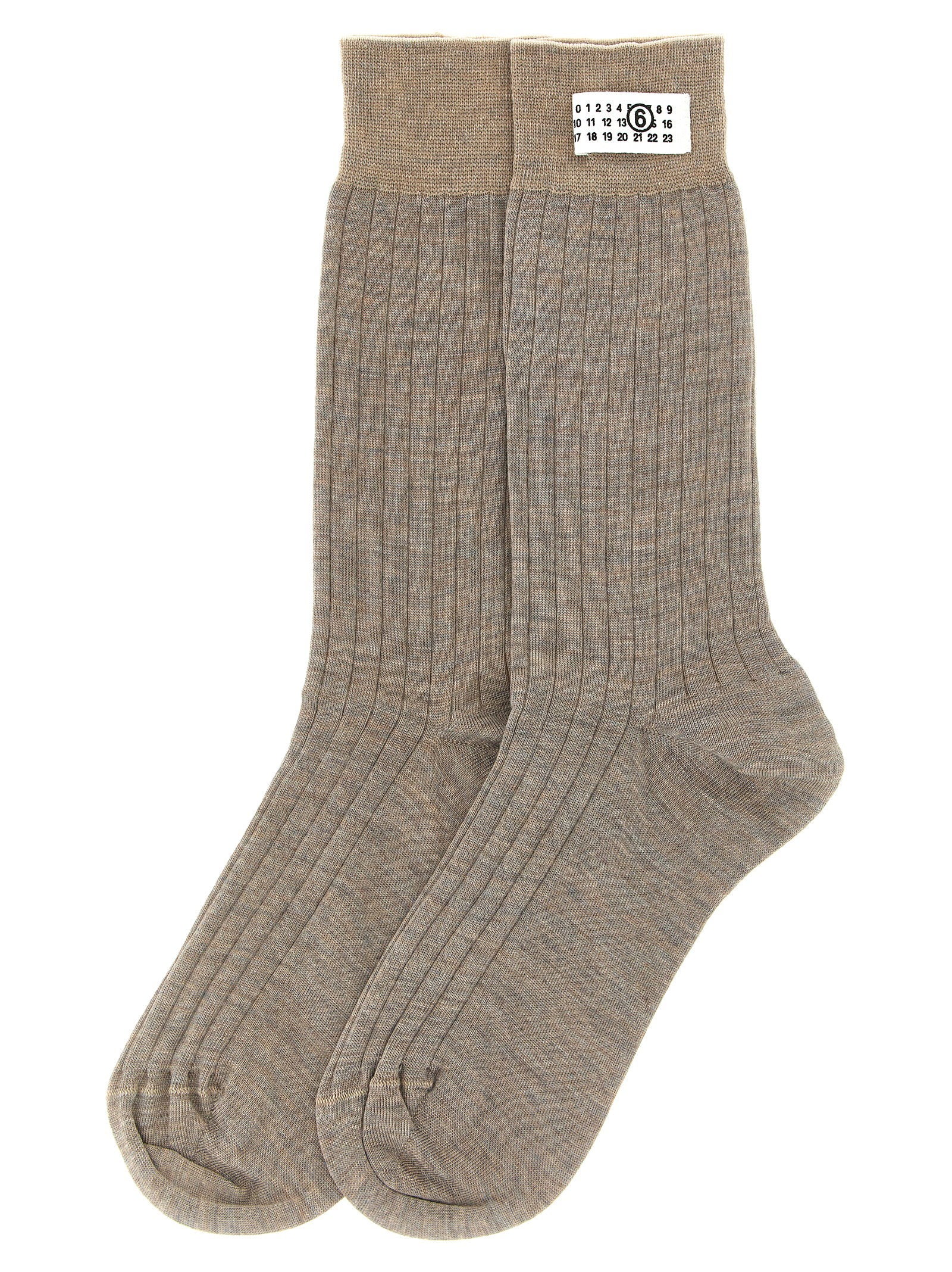 Mm6 Maison Margiela Women's Numeric Signature Mm6 Socks
