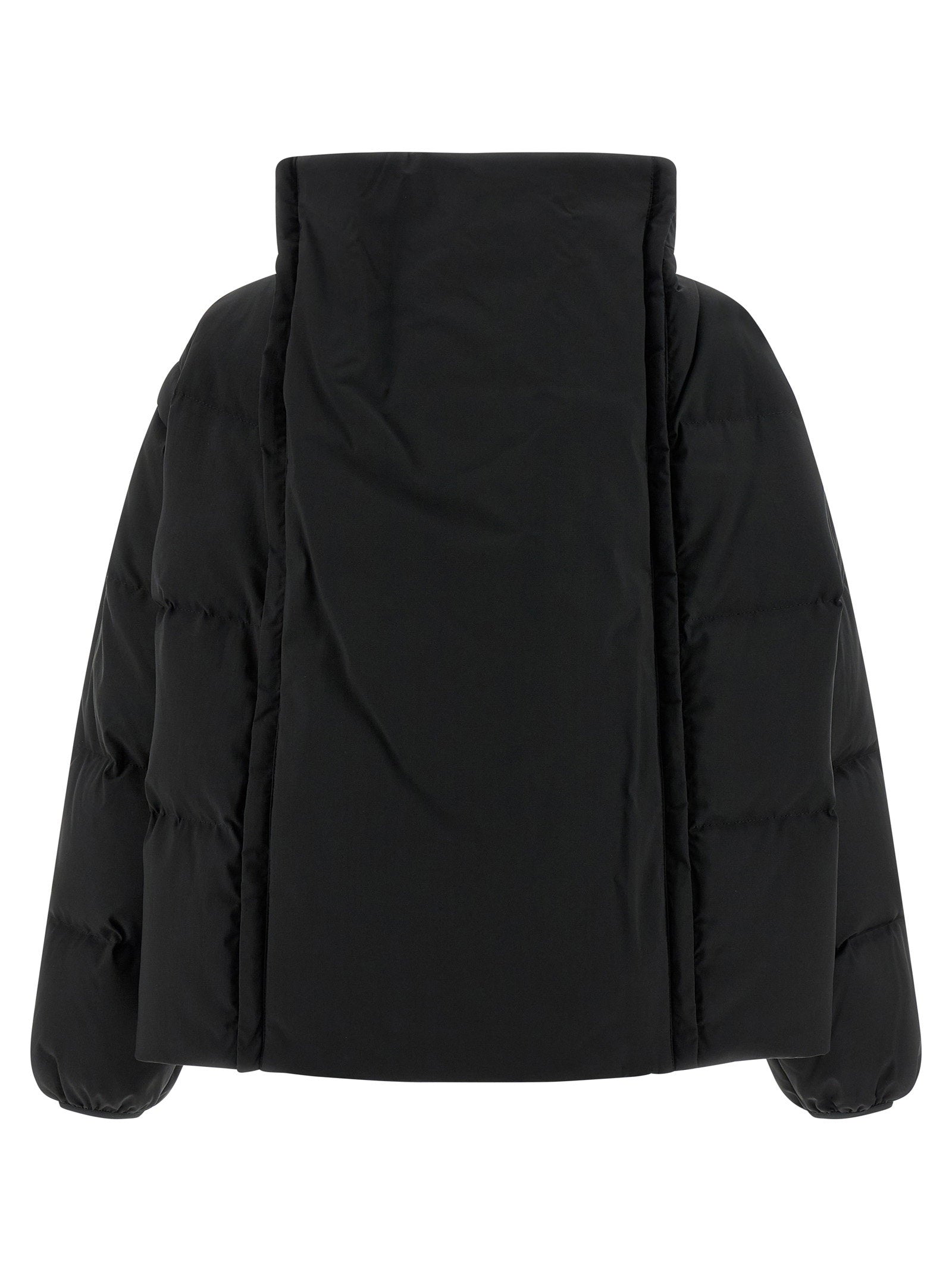 Mm6 Maison Margiela Women's Numeric Signature Mm6 Embroidery Down Jacket