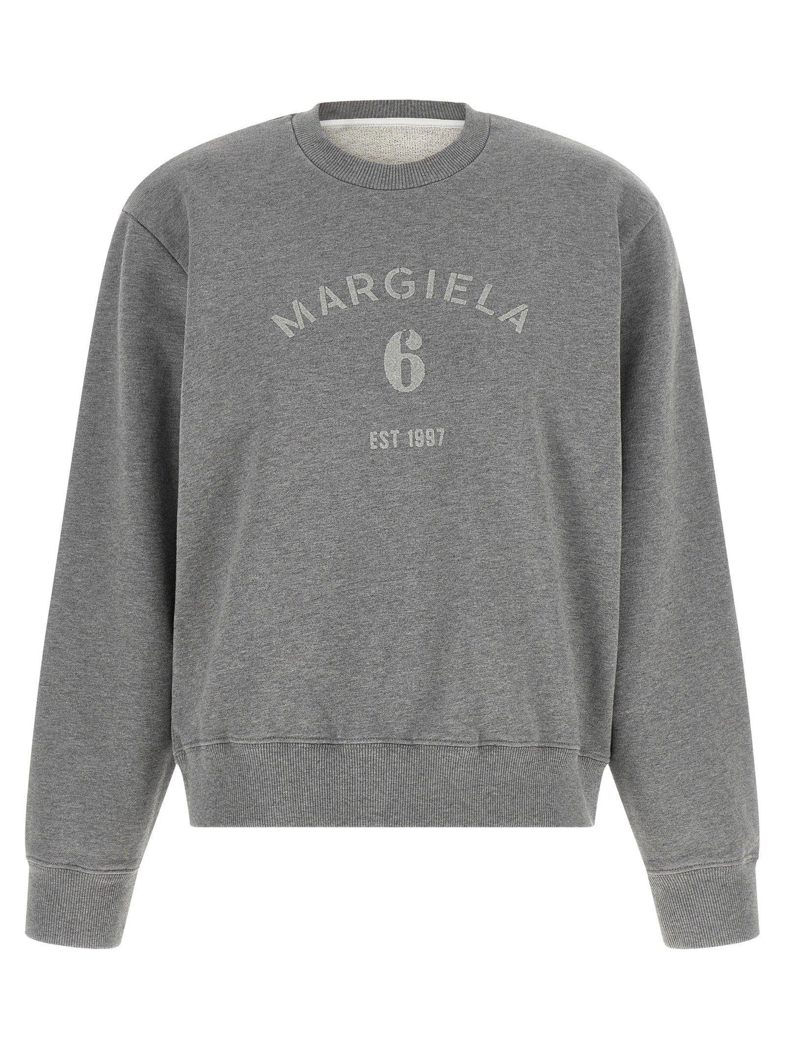 Mm6 Maison Margiela Women's Logo Print Sweatshirt