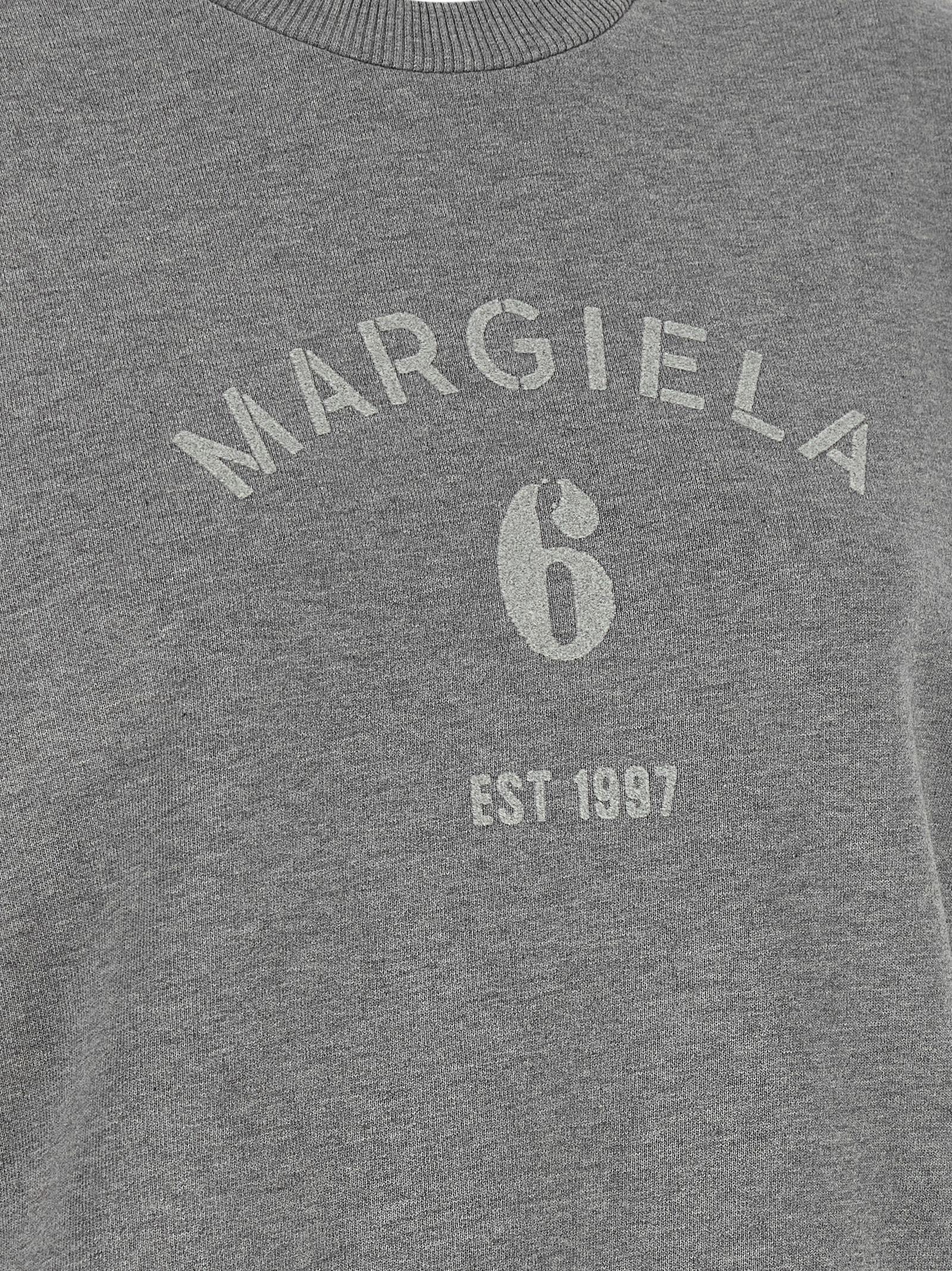 Mm6 Maison Margiela Women's Logo Print Sweatshirt