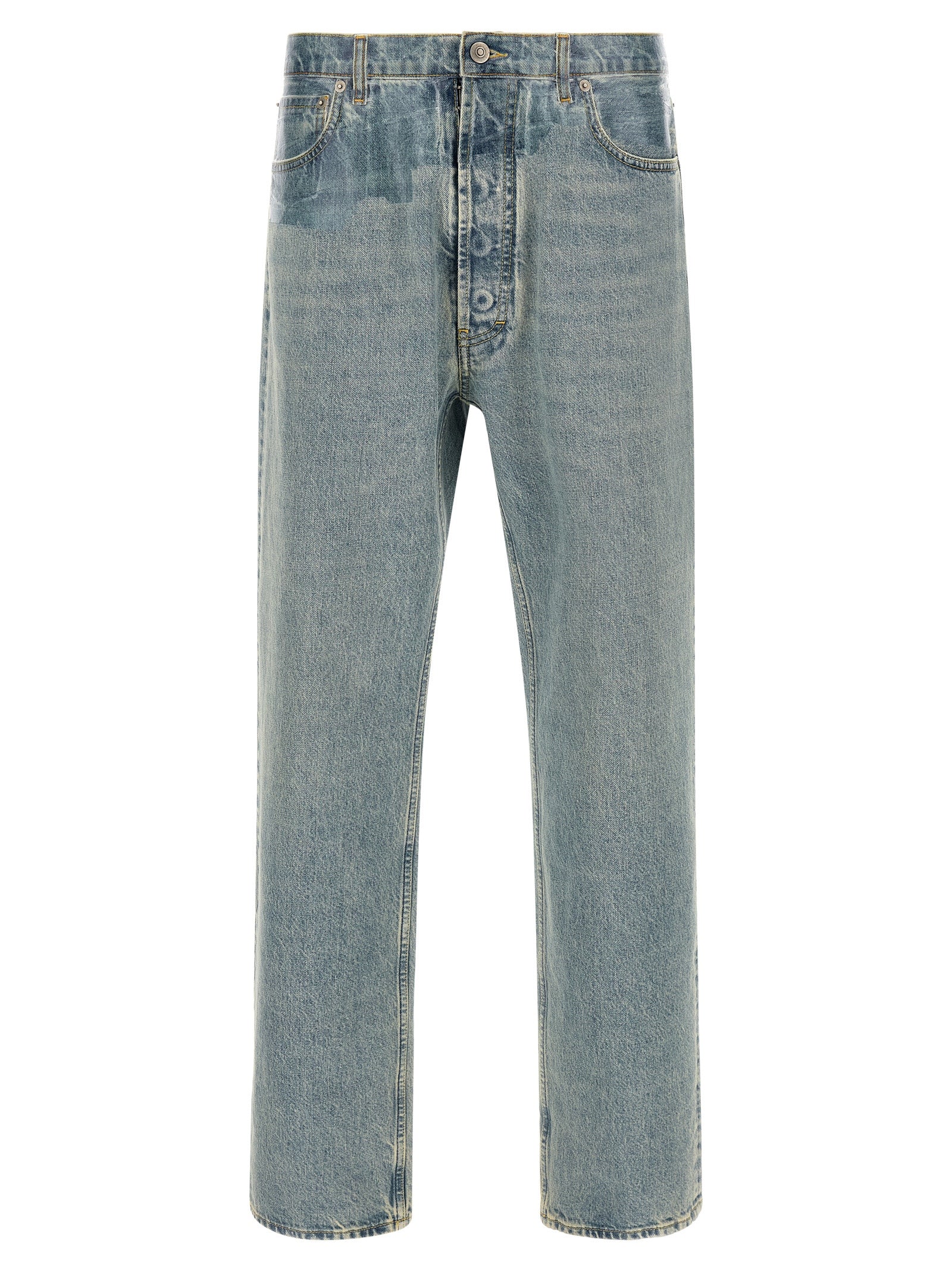 Maison Margiela Men's Taped Jeans