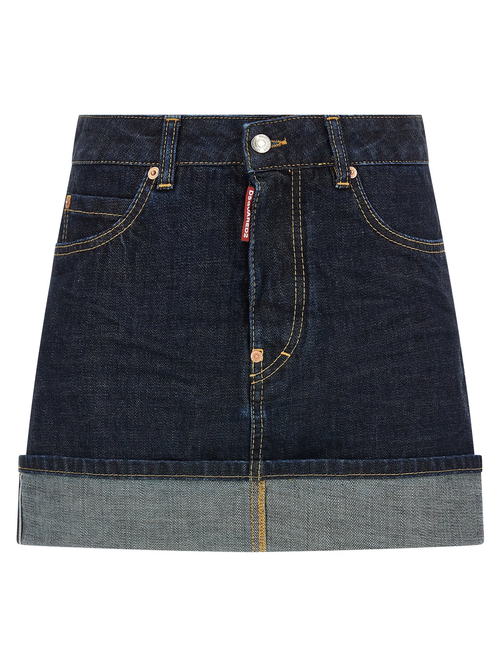 Dsquared2 Women's Cimosa Authentic Japanese Denim Skirt
