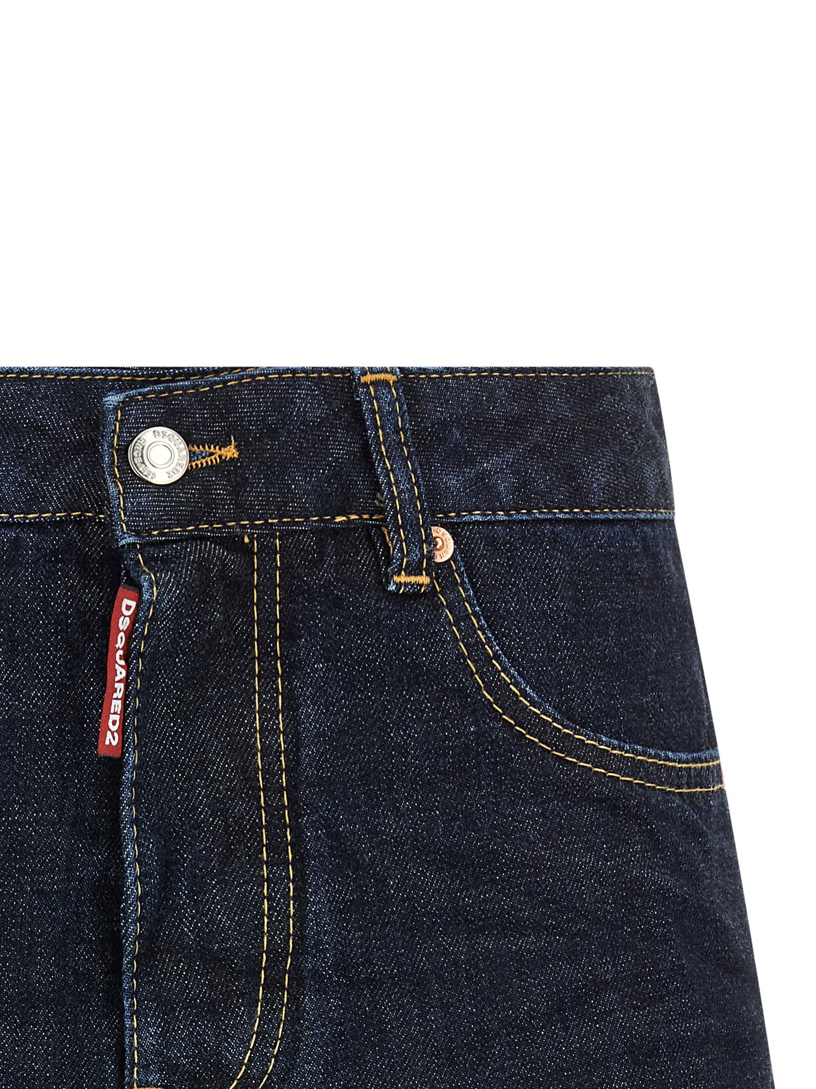 Dsquared2 Women's Cimosa Authentic Japanese Denim Skirt