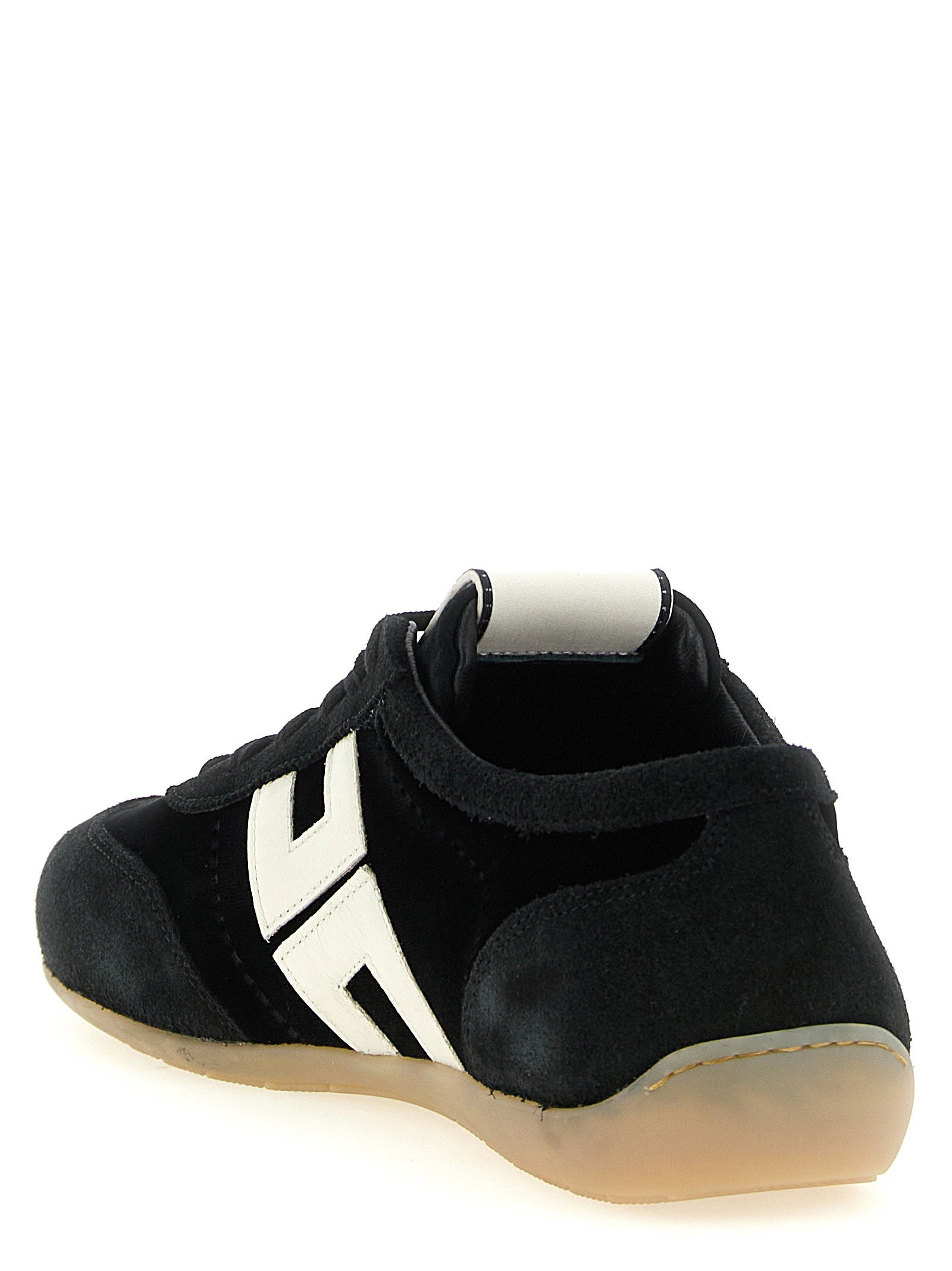 Elisabetta Franchi Women's Nappa And Velvet Sneakers