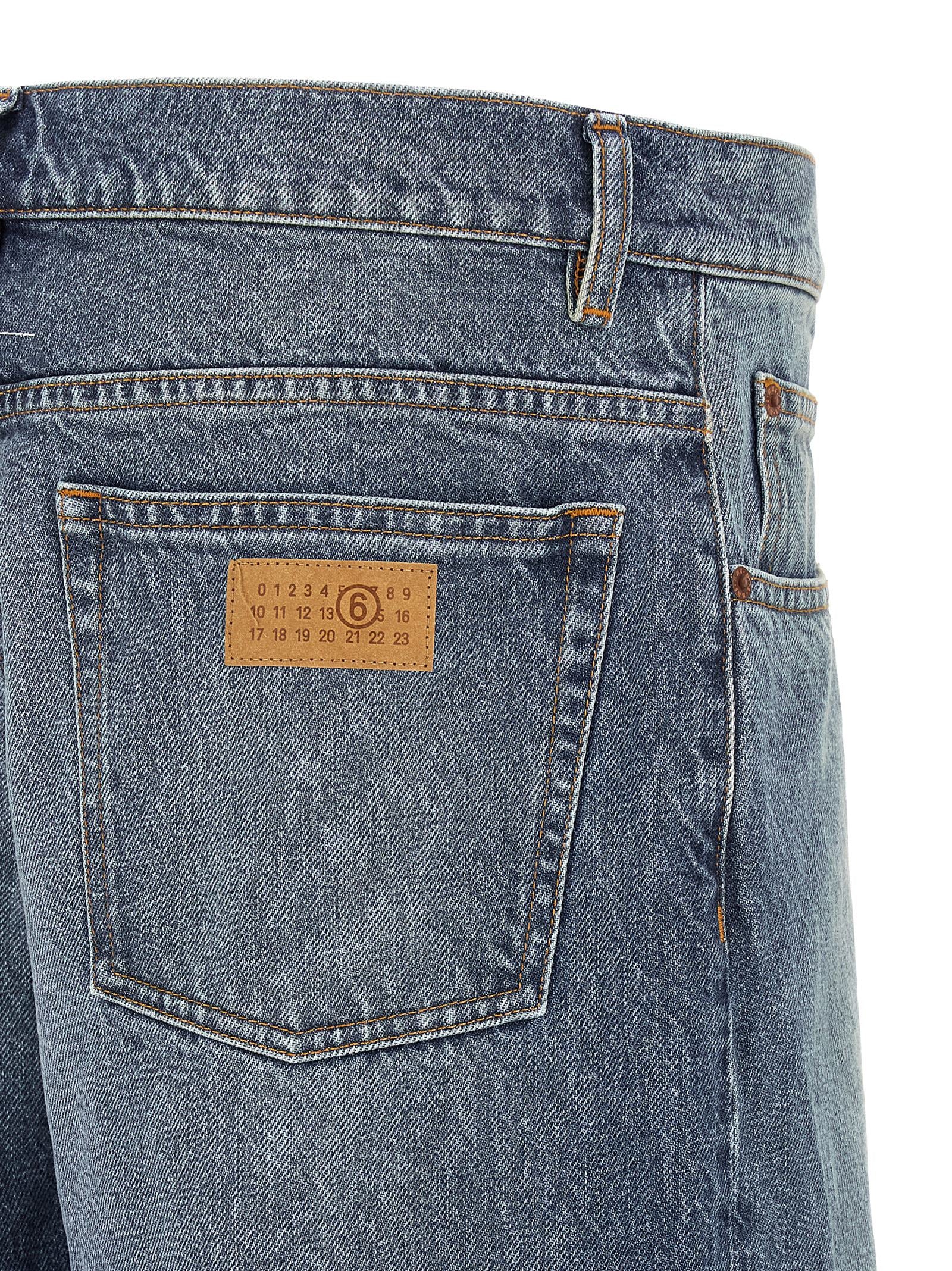 Mm6 Maison Margiela Men's Straight Leg Jeans