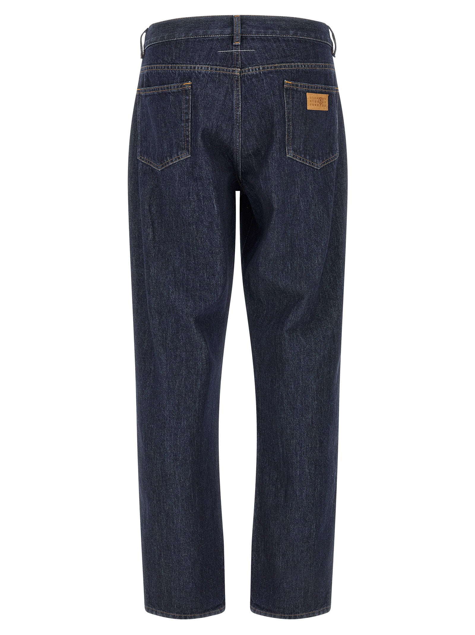 Mm6 Maison Margiela Men's Patchwork Insert Jeans