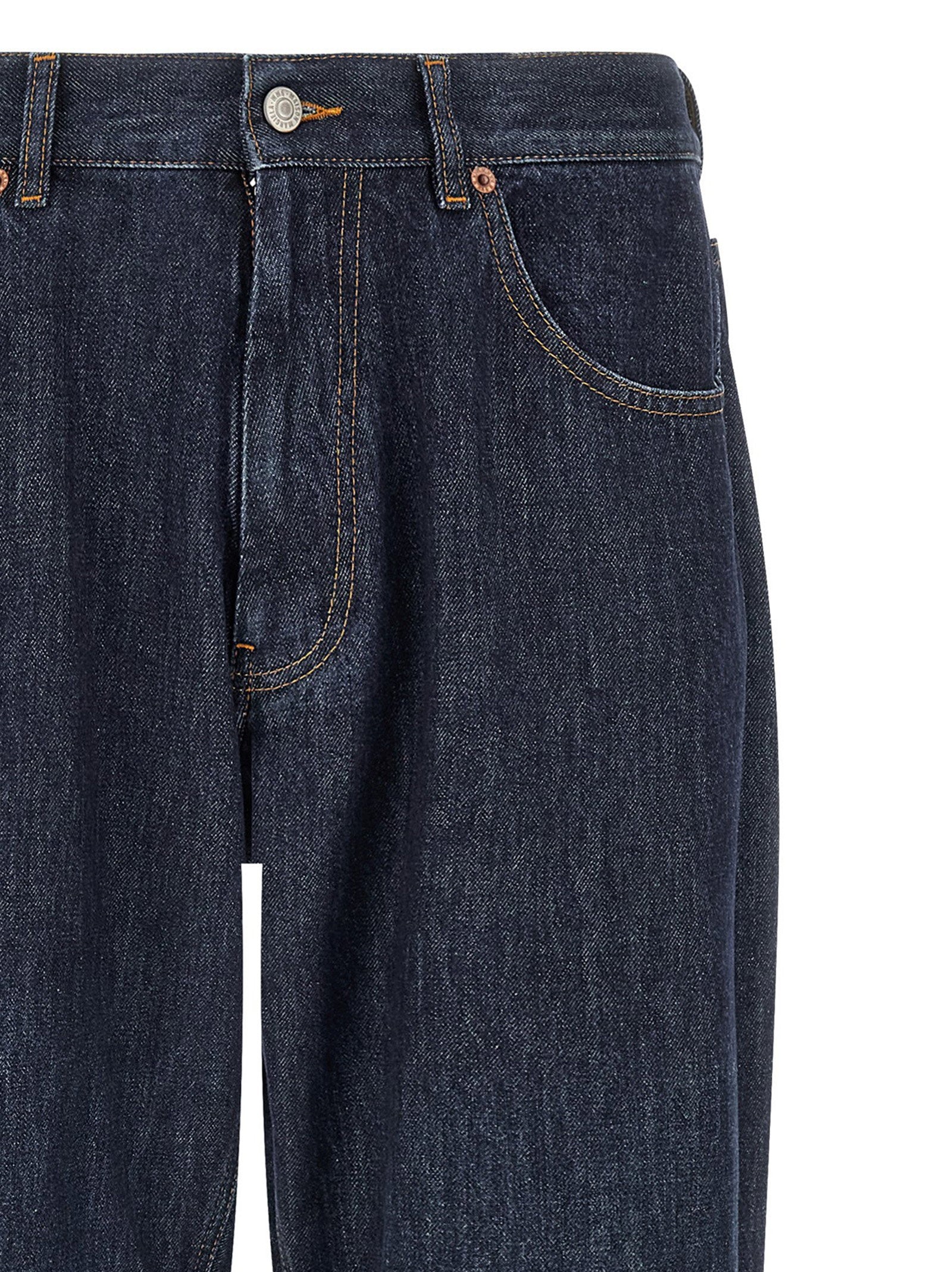 Mm6 Maison Margiela Men's Patchwork Insert Jeans