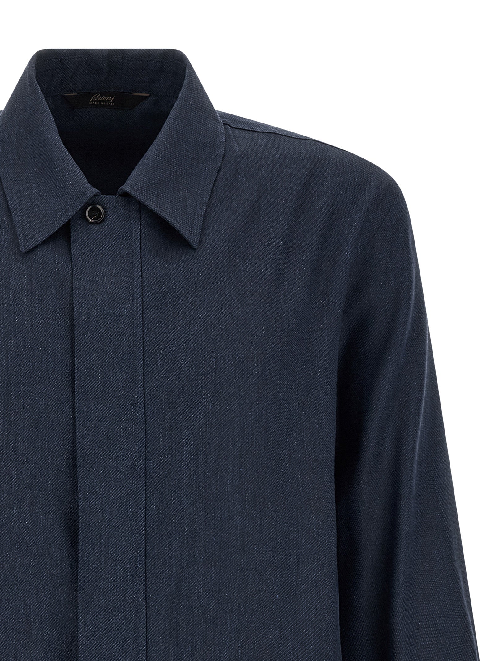 Brioni Men's Linen Wool Blouson