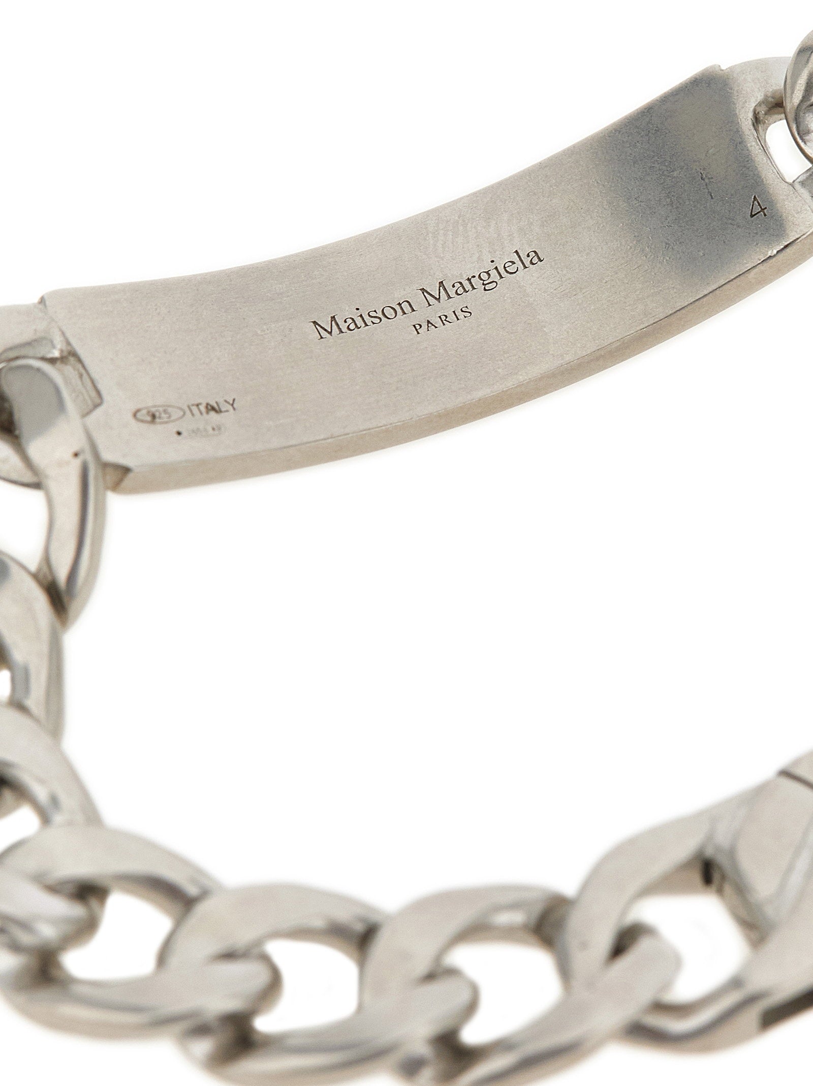 Maison Margiela Men's Silver Maillons Bracelet