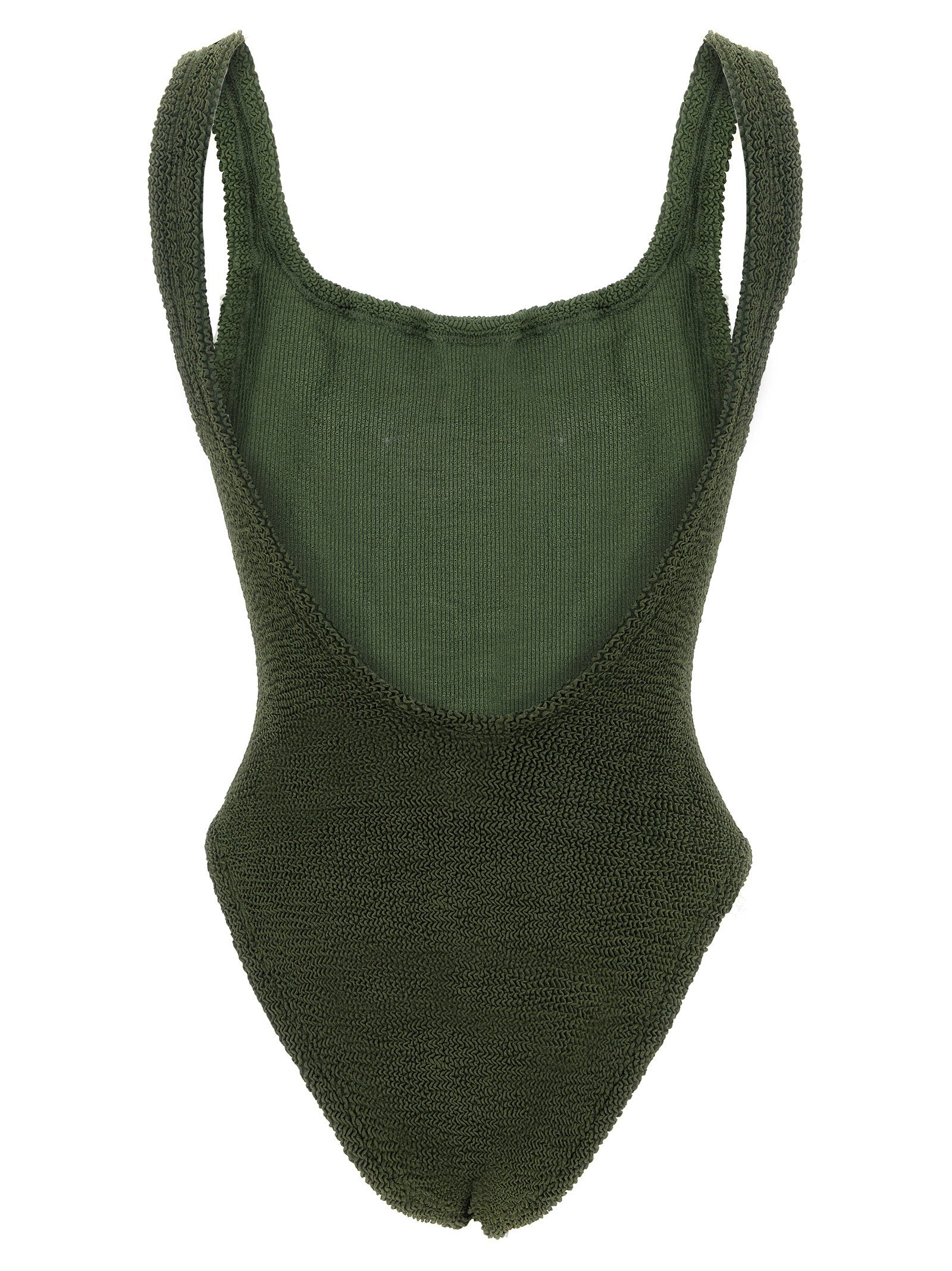 Hunza G Women's Square Neck One-Piece Swimsuit
