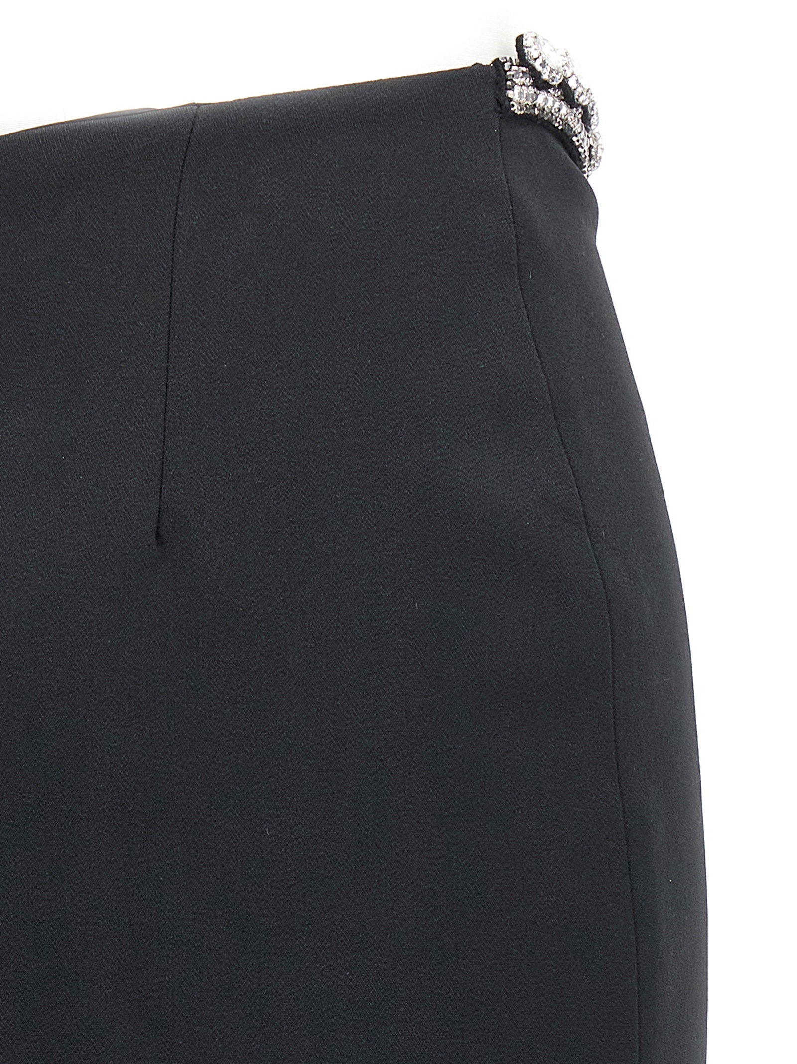 David Koma Women's Puffer Circle Embroidery Skirt