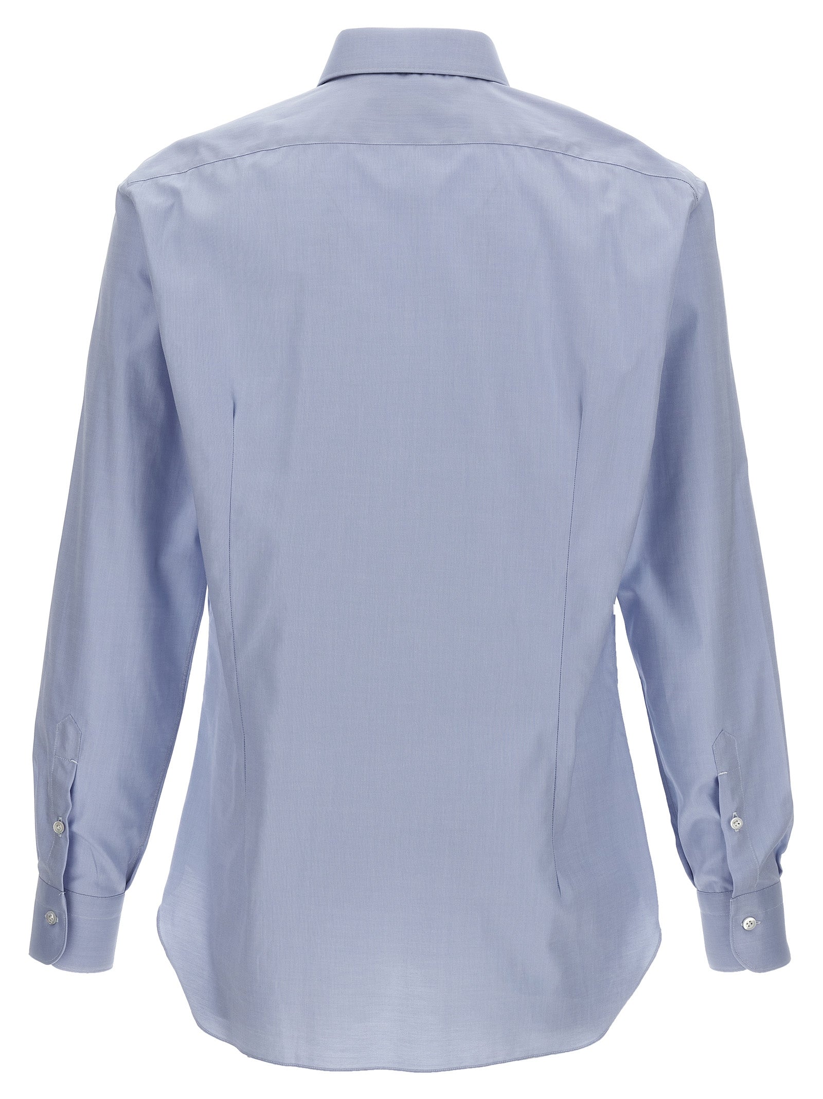 Barba Men's Textured Cotton Shirt