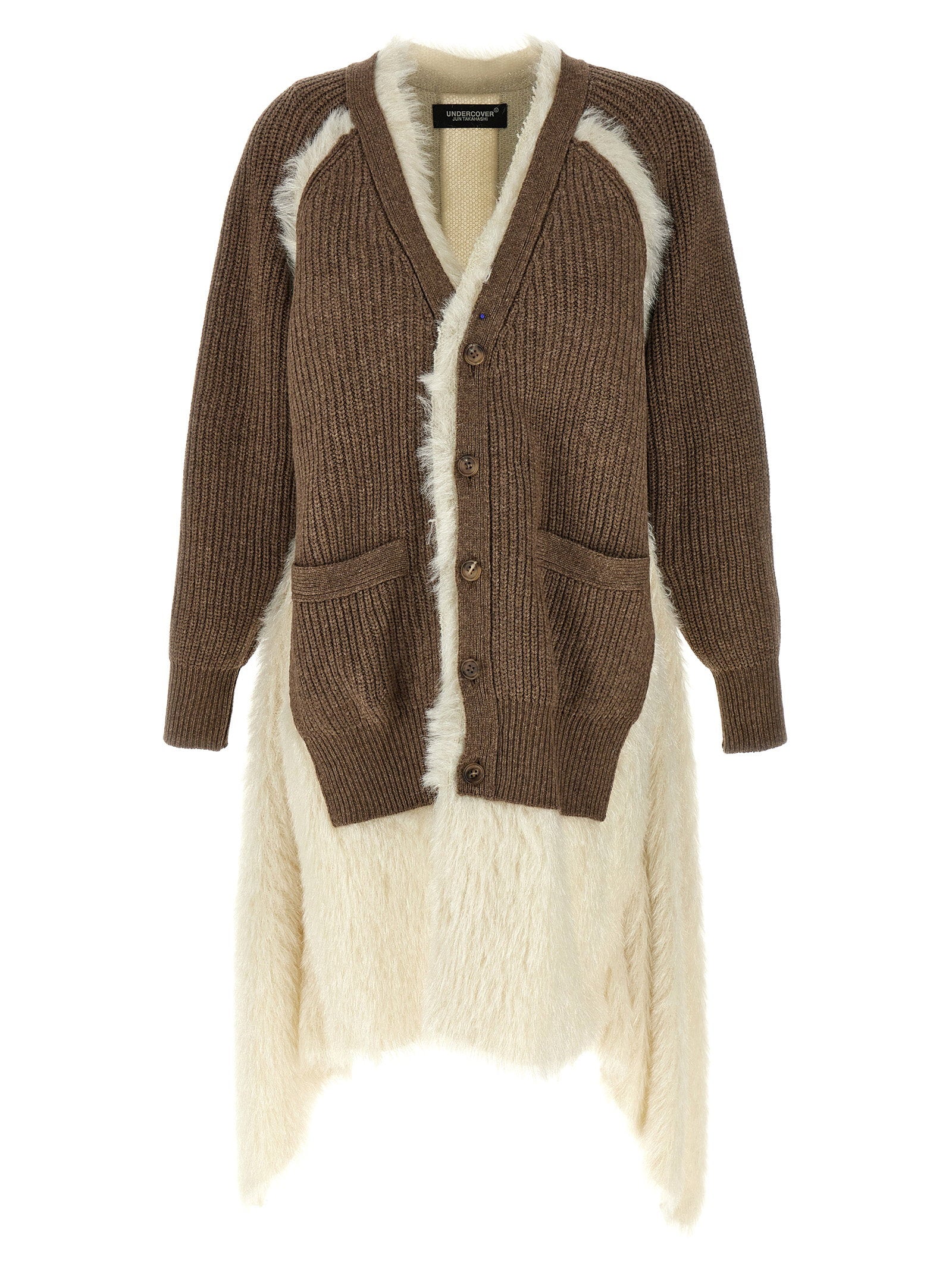 Undercover Women's Two-Material Cardigan