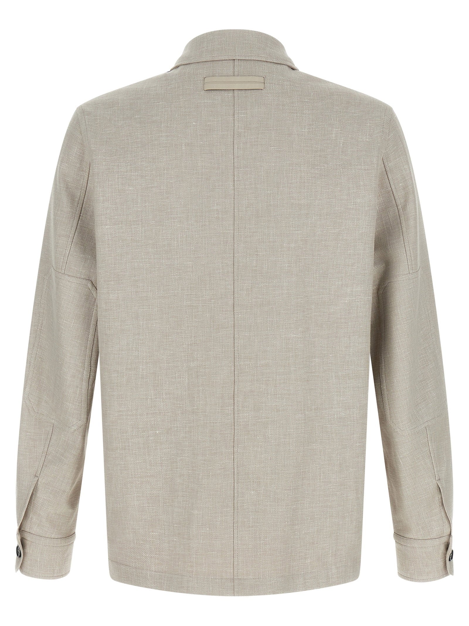 Zegna Men's Crossover Overshirt
