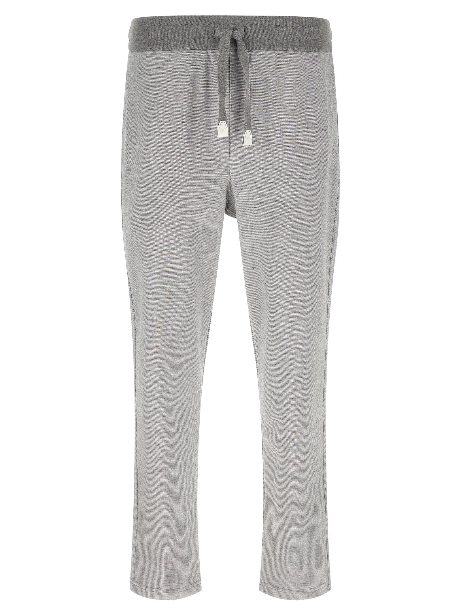 Brioni Men's Piqué Cotton Joggers