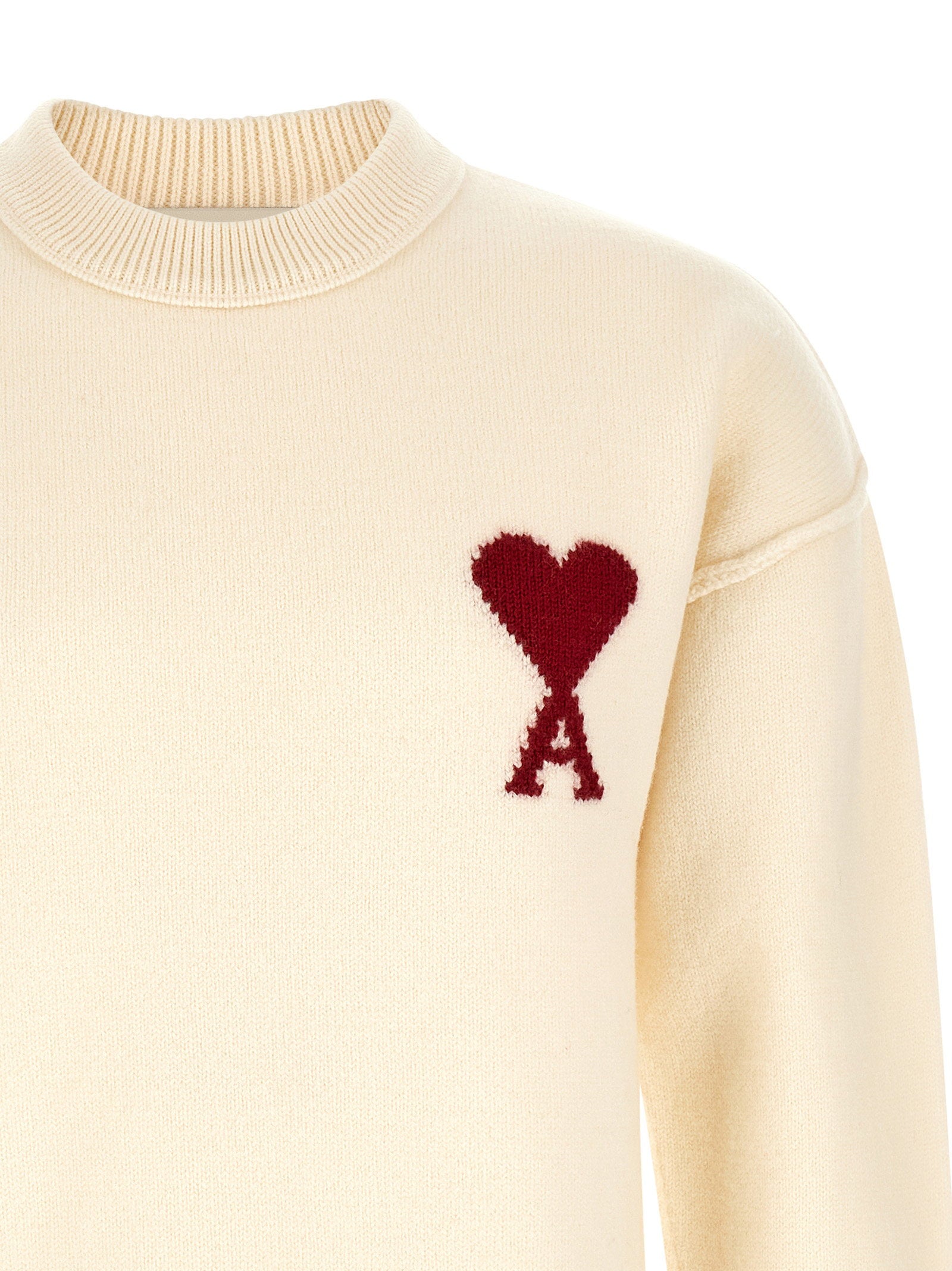 Ami Paris Women's Ami De Coeur Sweater