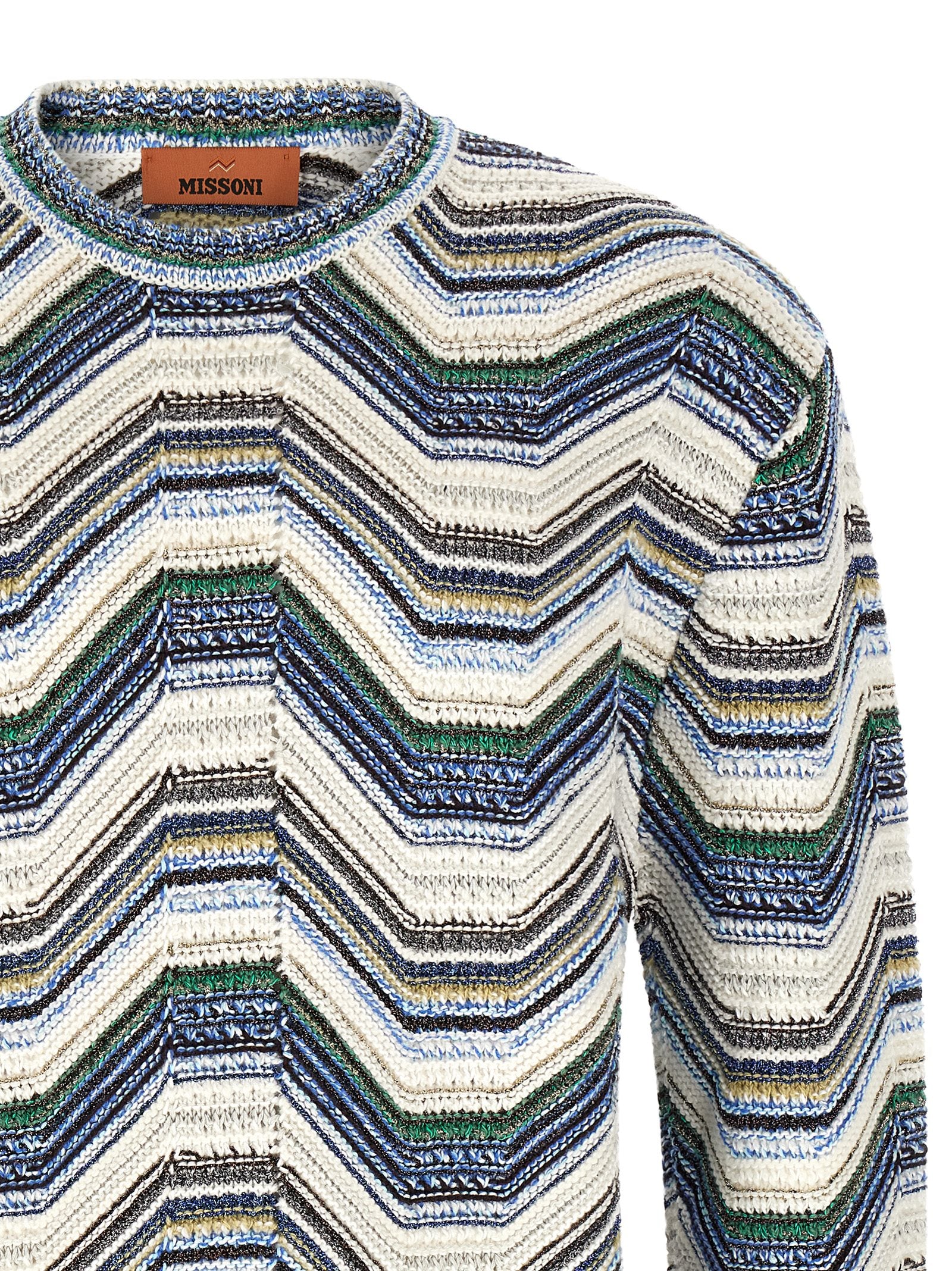 Missoni Men's Geometric Zig Zag Sweater