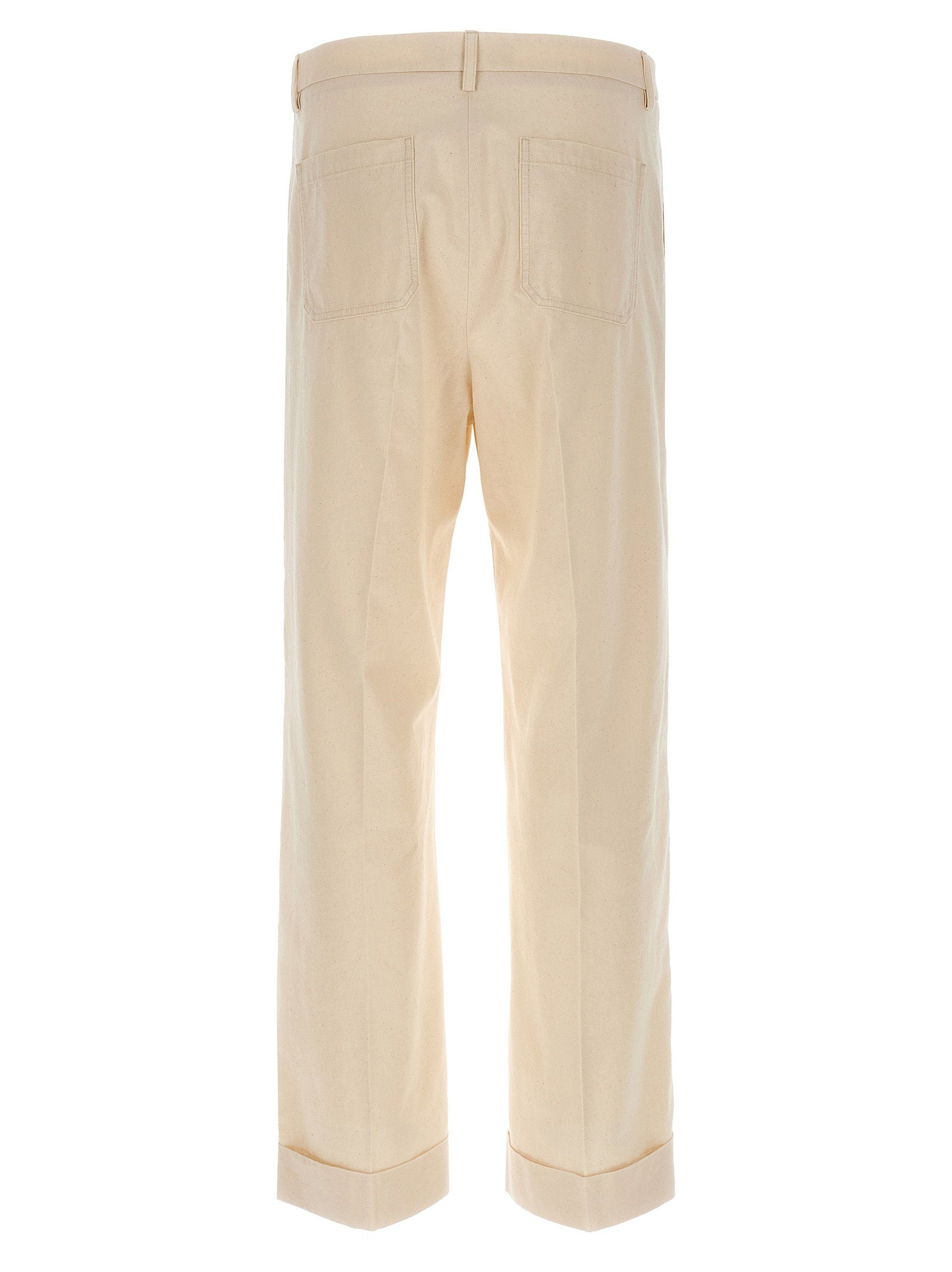 Valentino Garavani Men's Turn-Up Trousers