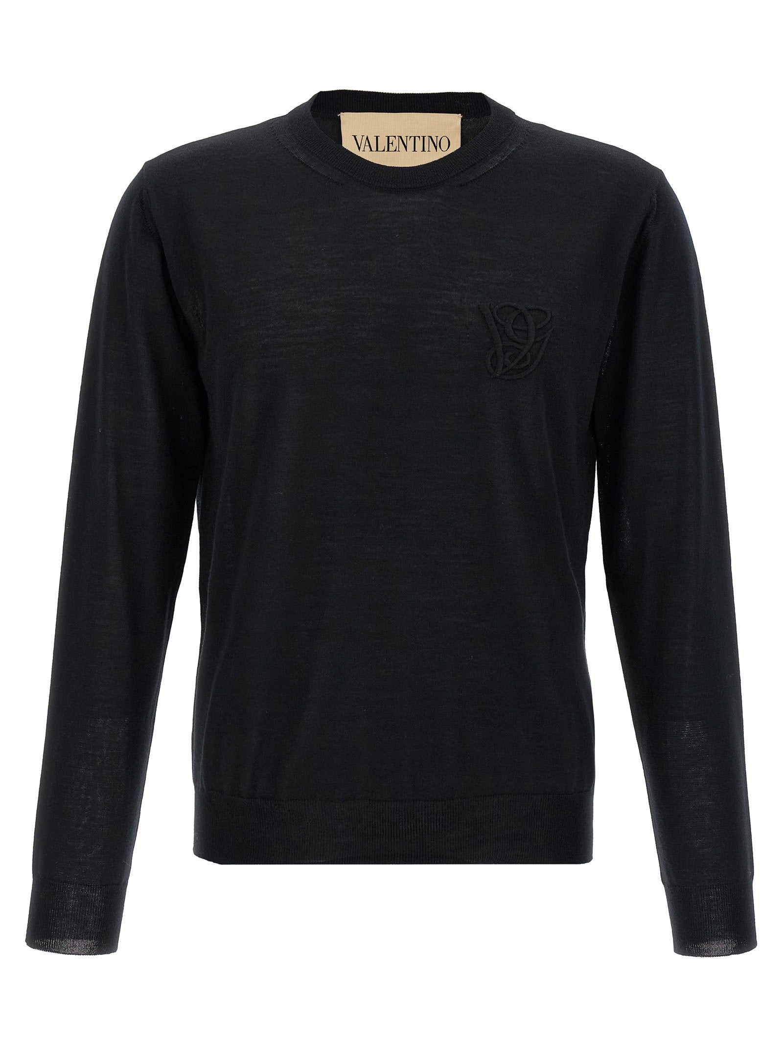 Valentino Garavani Men's Logo Embroidery Sweater