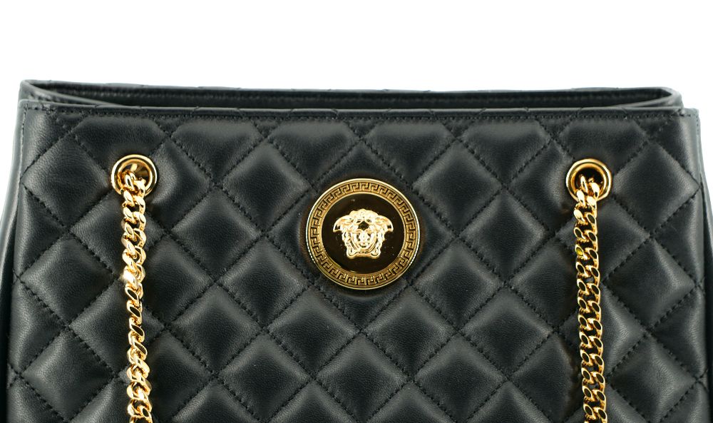 Versace Quilted Leather Clutch