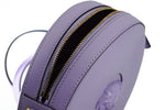 Versace Elegant Purple Round Shoulder Women's Bag