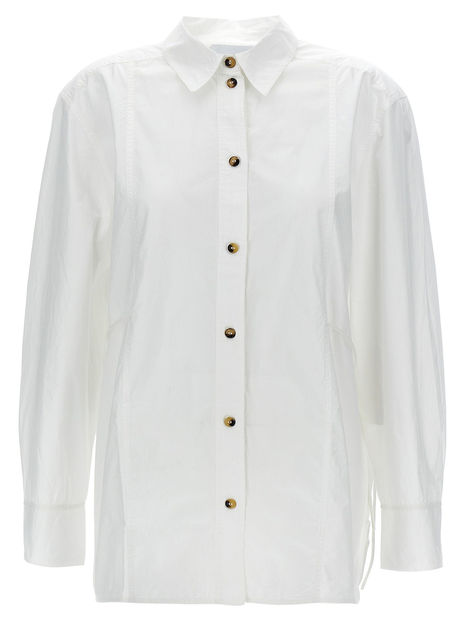 Ganni Women's Lace-Up Shirt